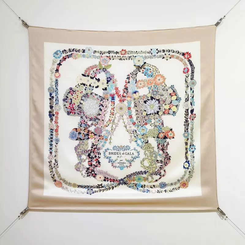Resilient 5535 Hermes Silk Squares