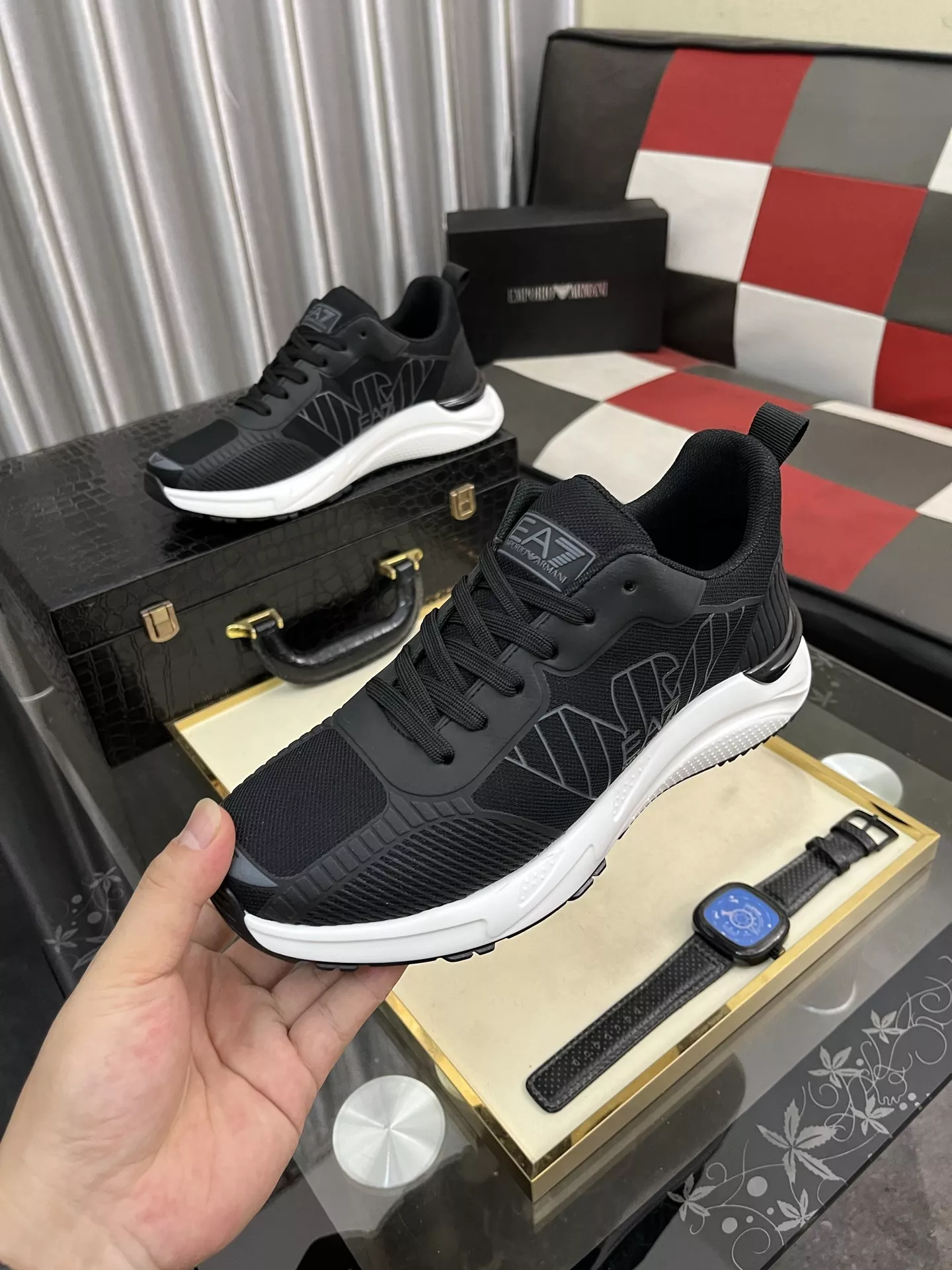 Resilient 5780 Armani Casual Shoes For Men