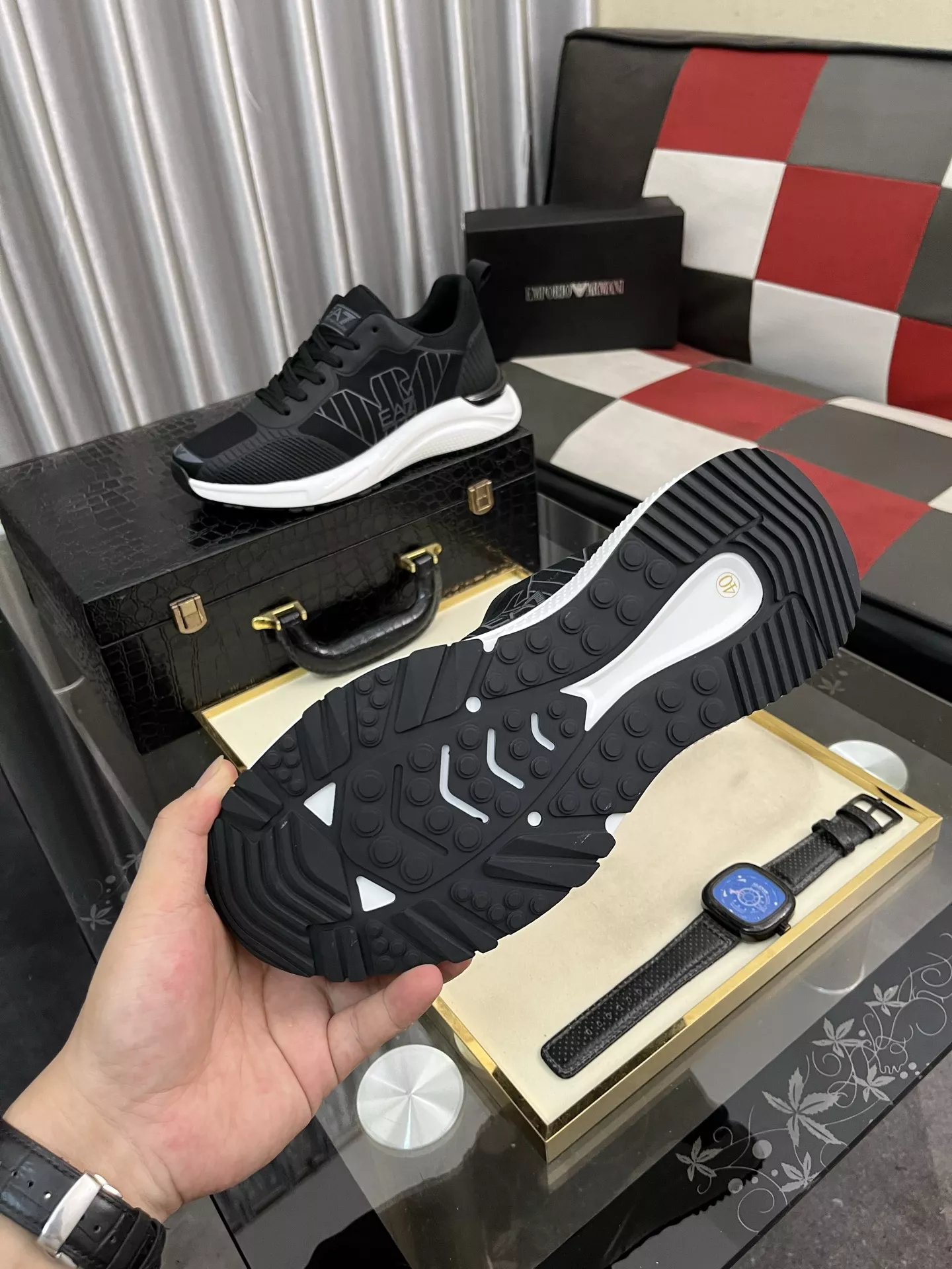 Resilient 5780 Armani Casual Shoes For Men