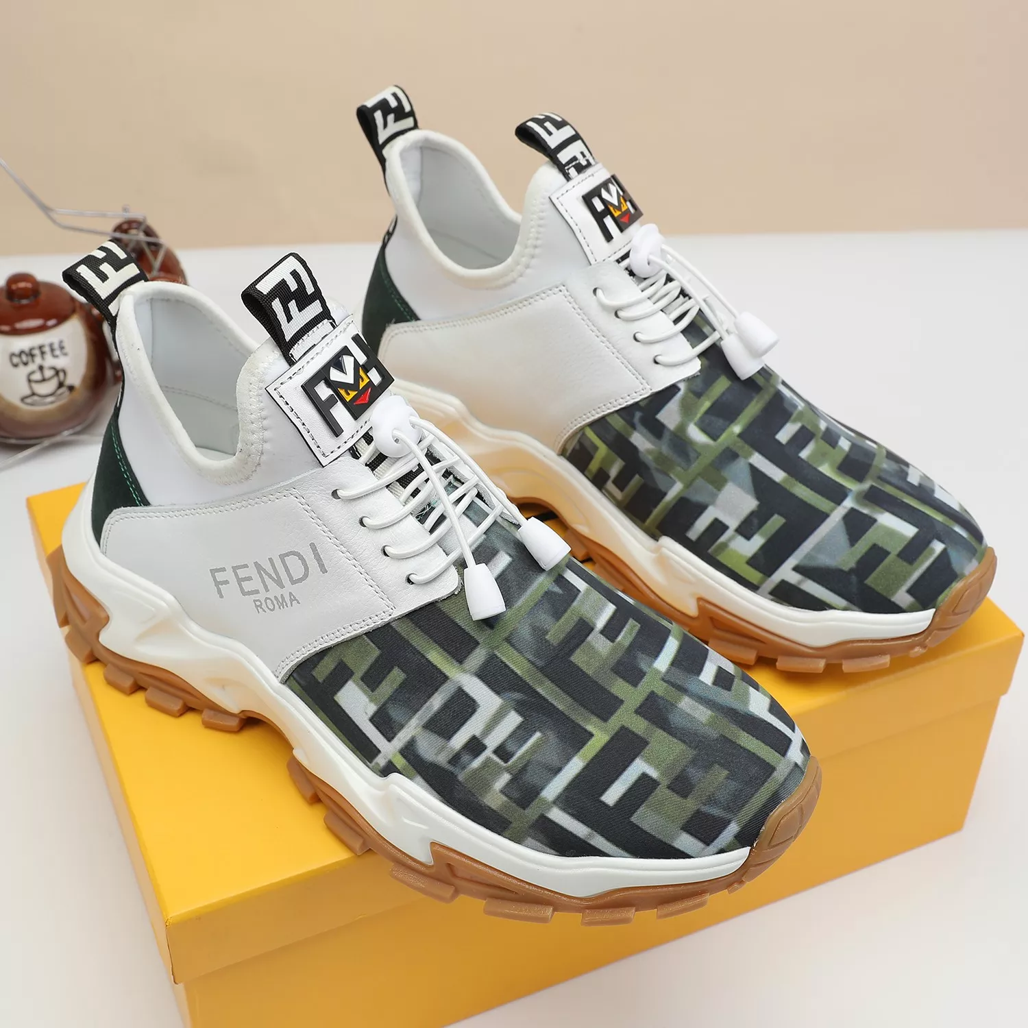 Resilient 5811 Fendi Casual Shoes For Men