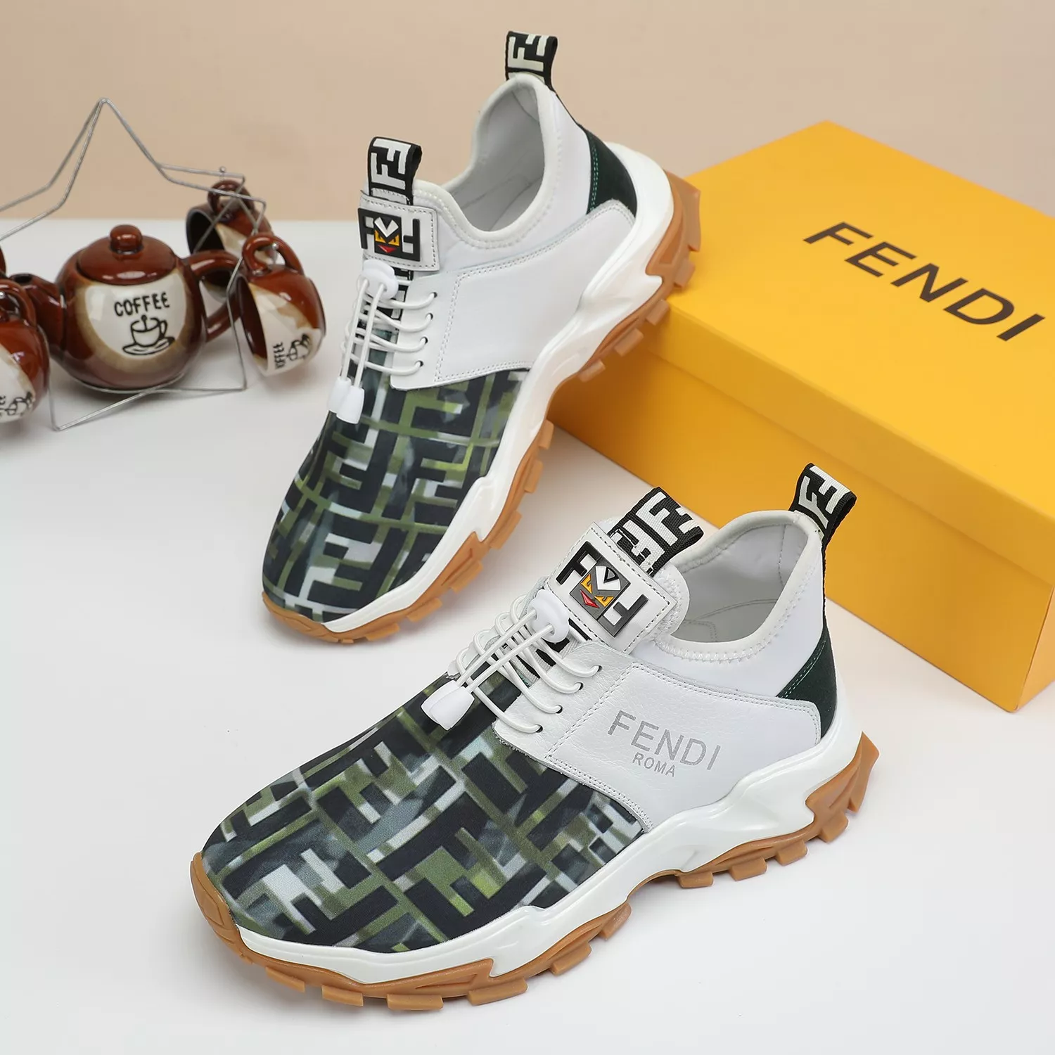 Resilient 5811 Fendi Casual Shoes For Men