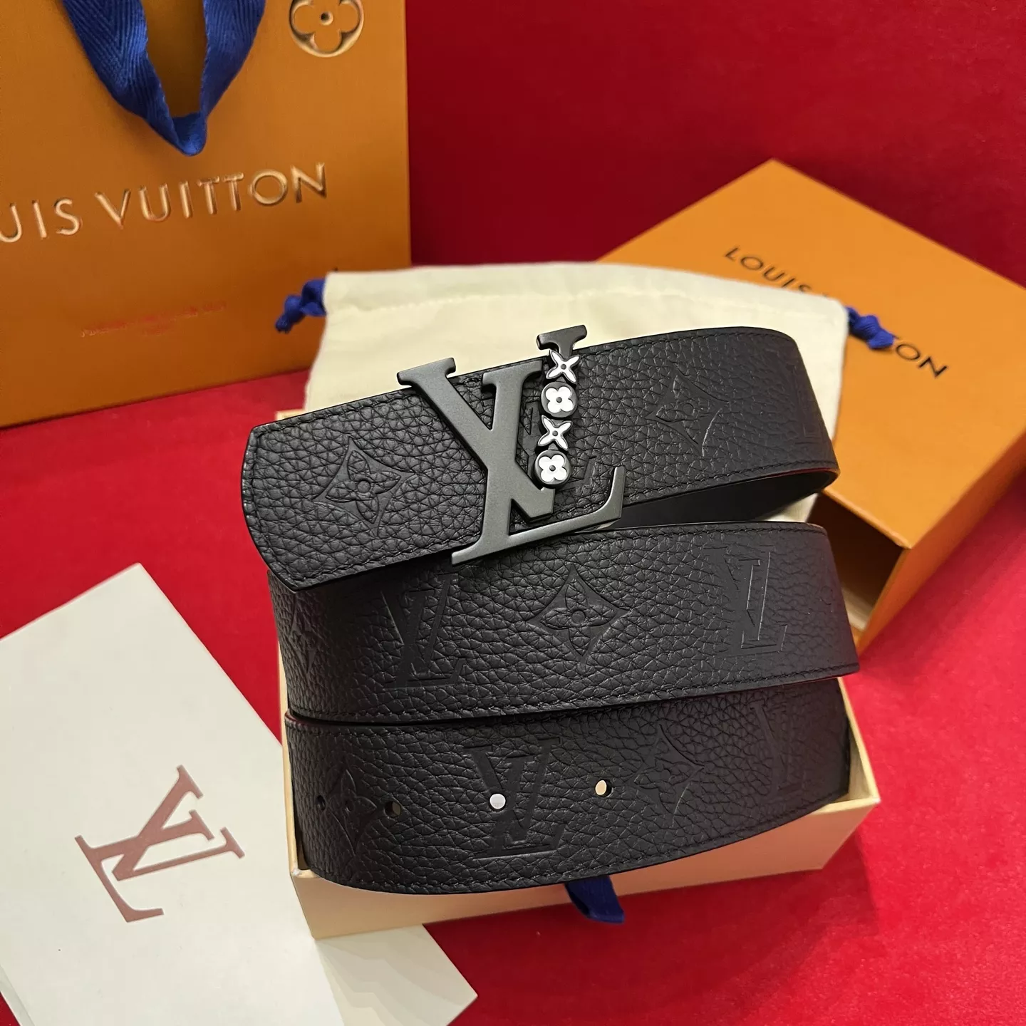 Resilient 5960 Louis Vuitton AAA Quality Belts In 4.0cm For Men