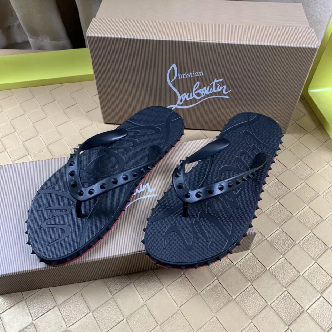 Resilient 5975 Christian Louboutin CL Slippers For Men