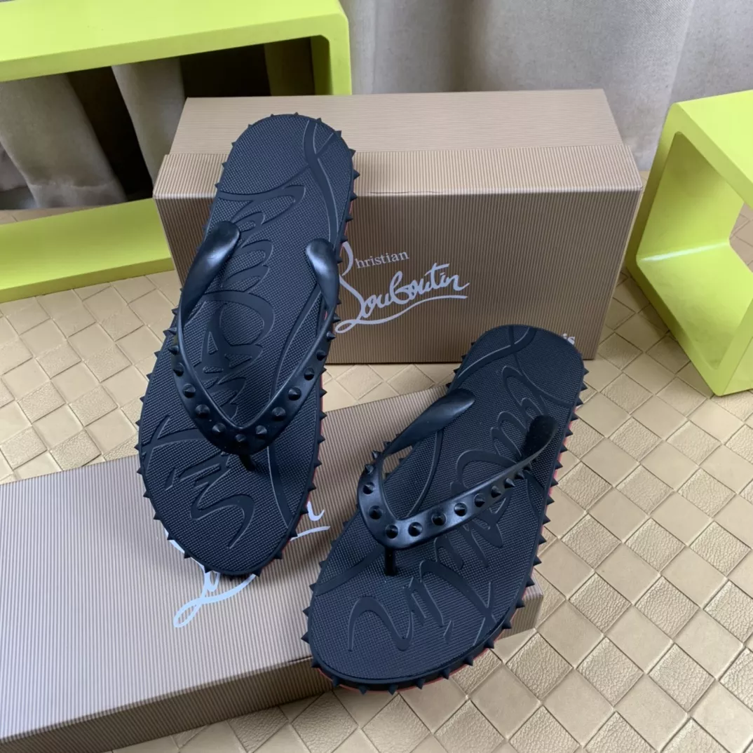 Resilient 5975 Christian Louboutin CL Slippers For Men