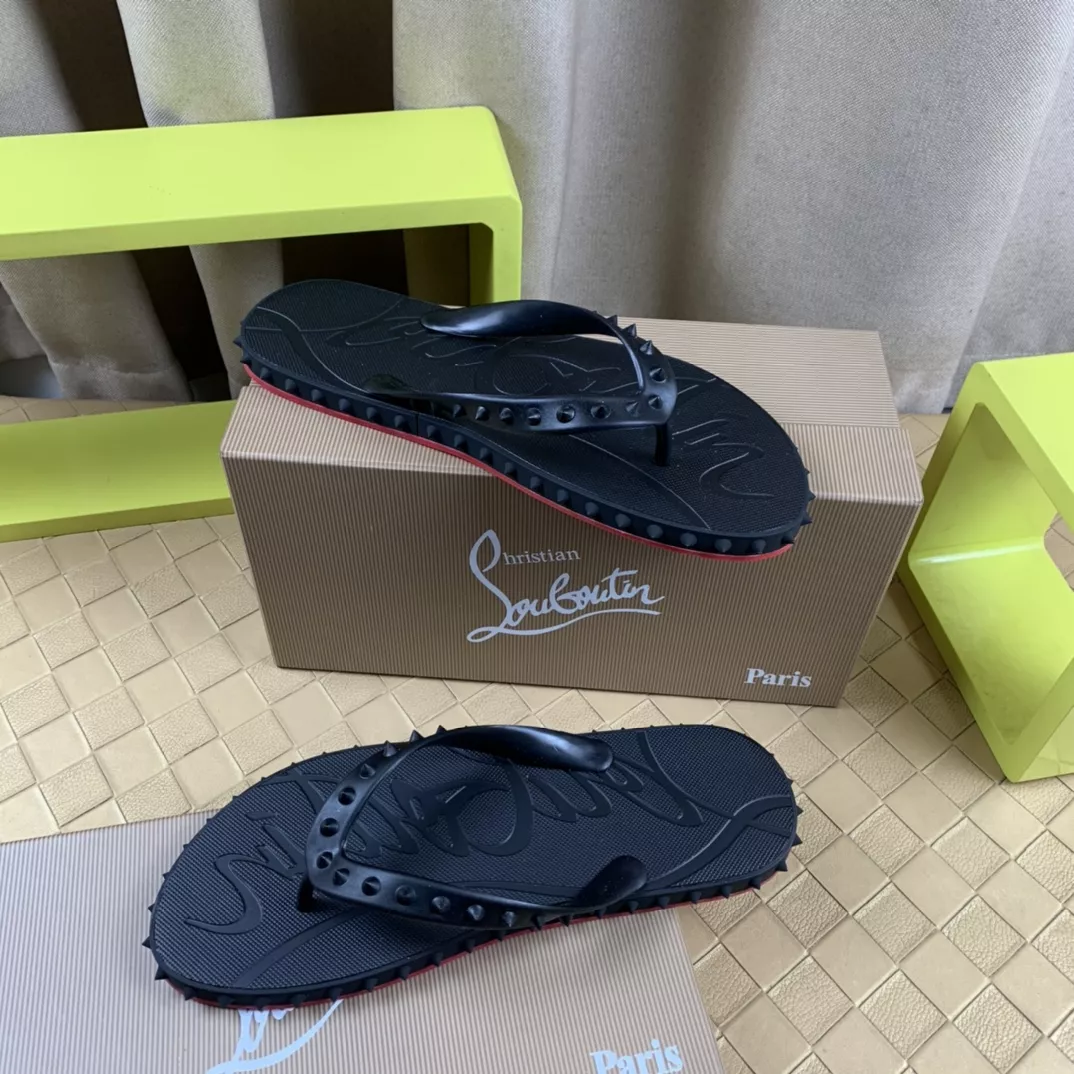 Resilient 5975 Christian Louboutin CL Slippers For Men