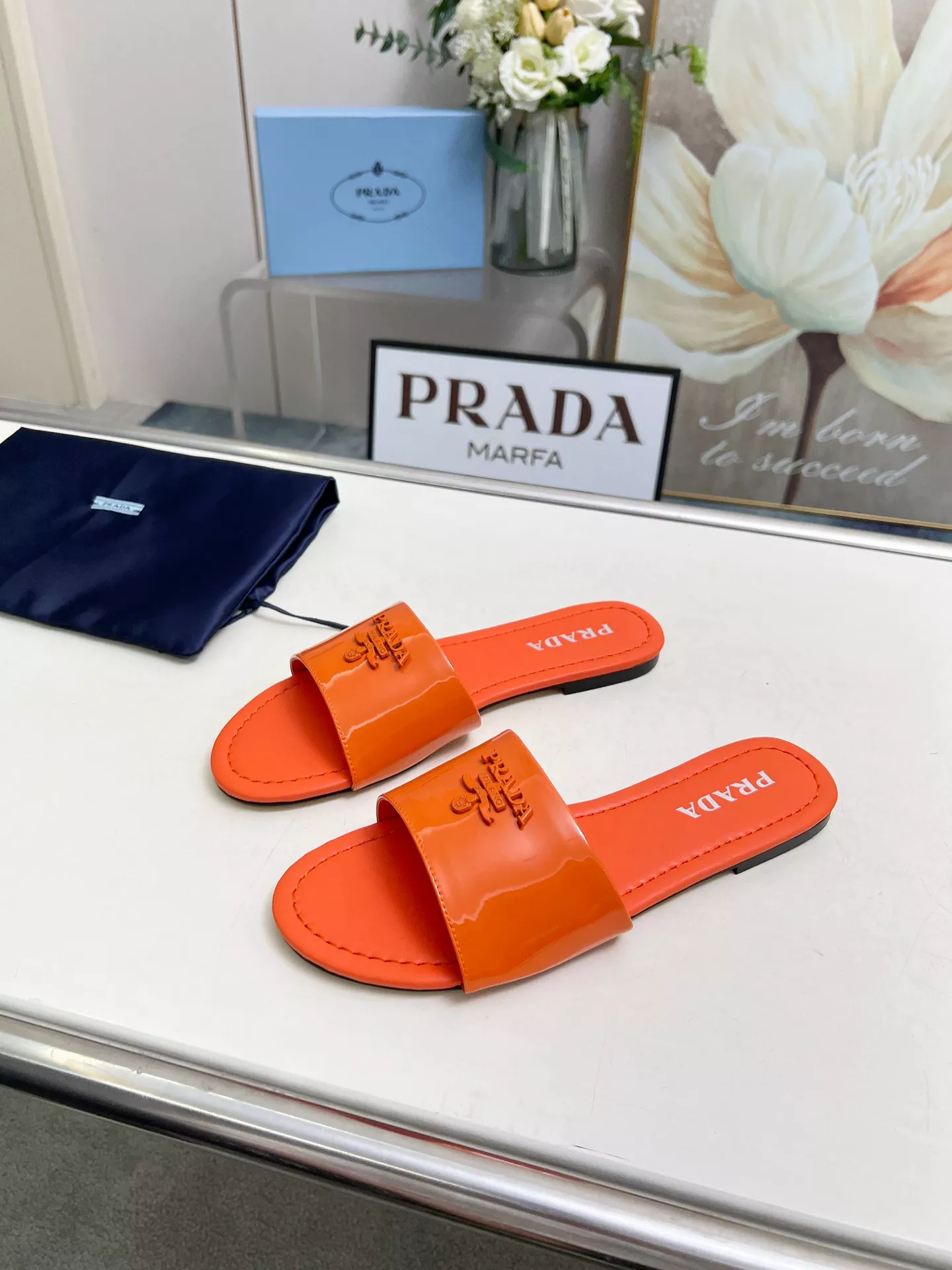 Resilient 6410 Prada Slippers For Women