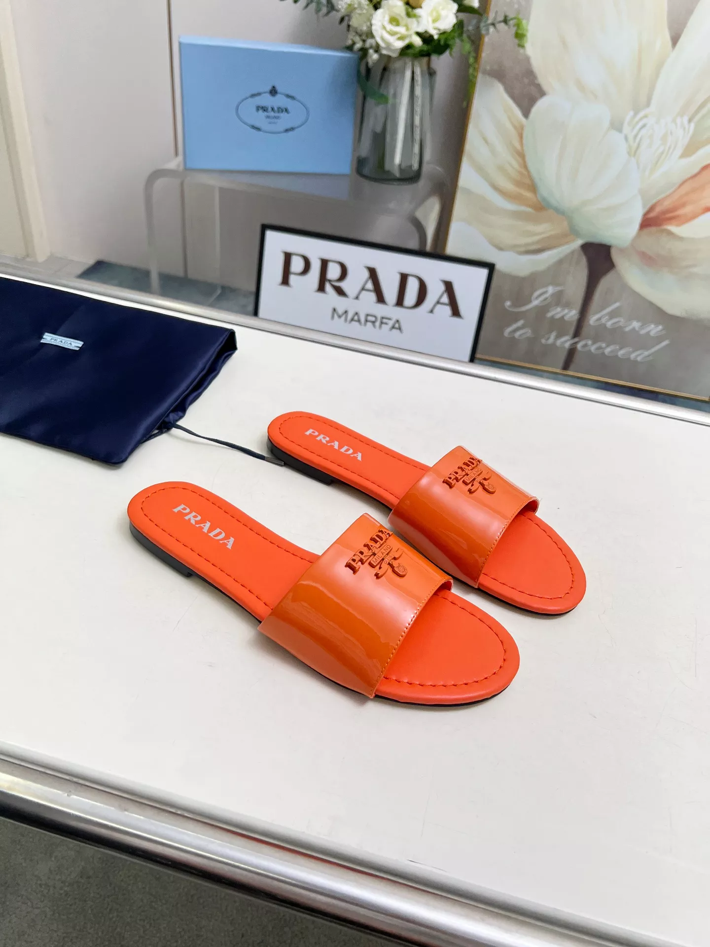 Resilient 6410 Prada Slippers For Women