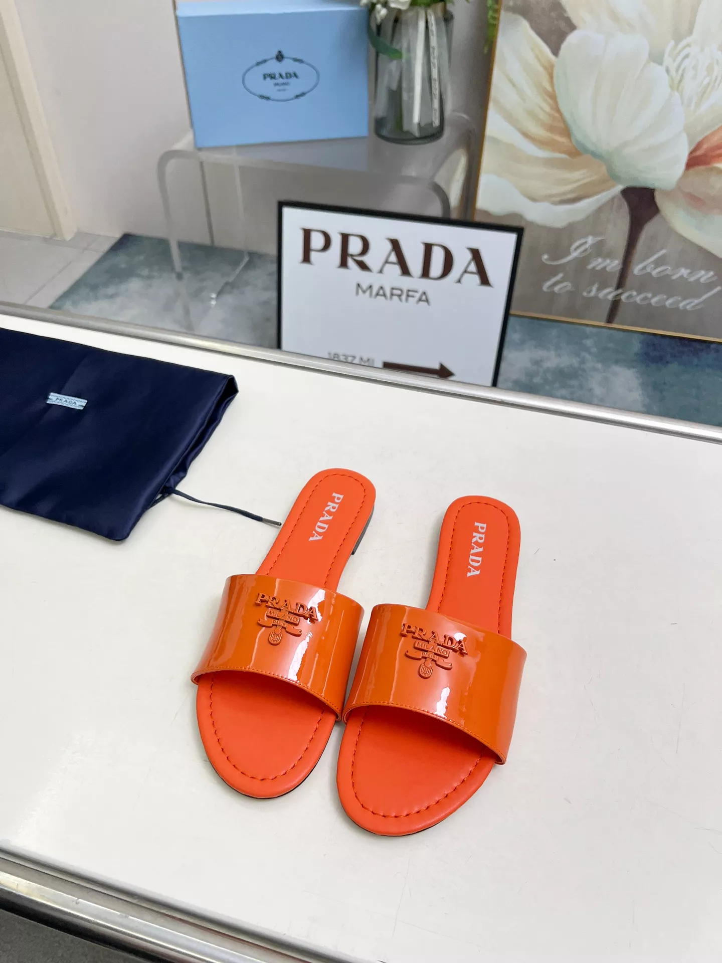 Resilient 6410 Prada Slippers For Women