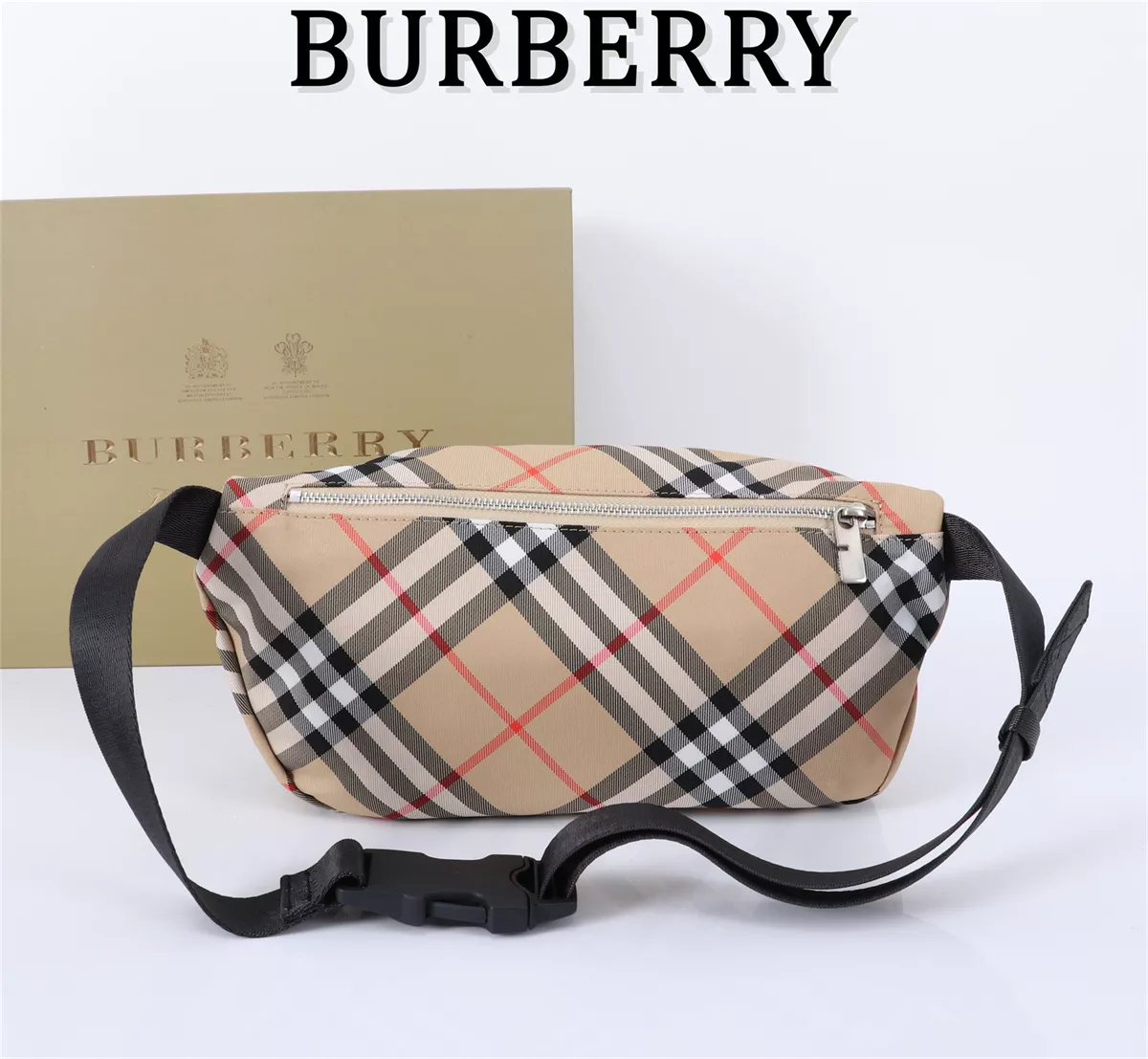 Resilient 6586 Burberry AAA Quality Belt Bags