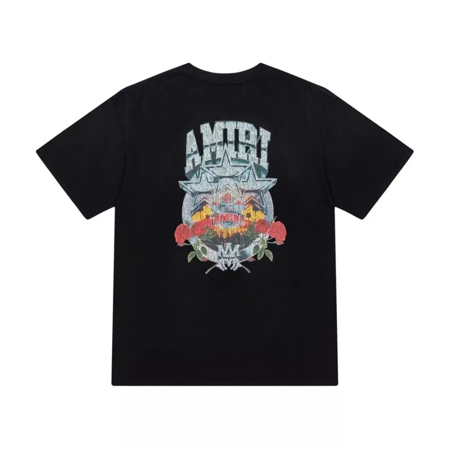 Resilient 6591 Amiri T-Shirts Short Sleeved For Unisex