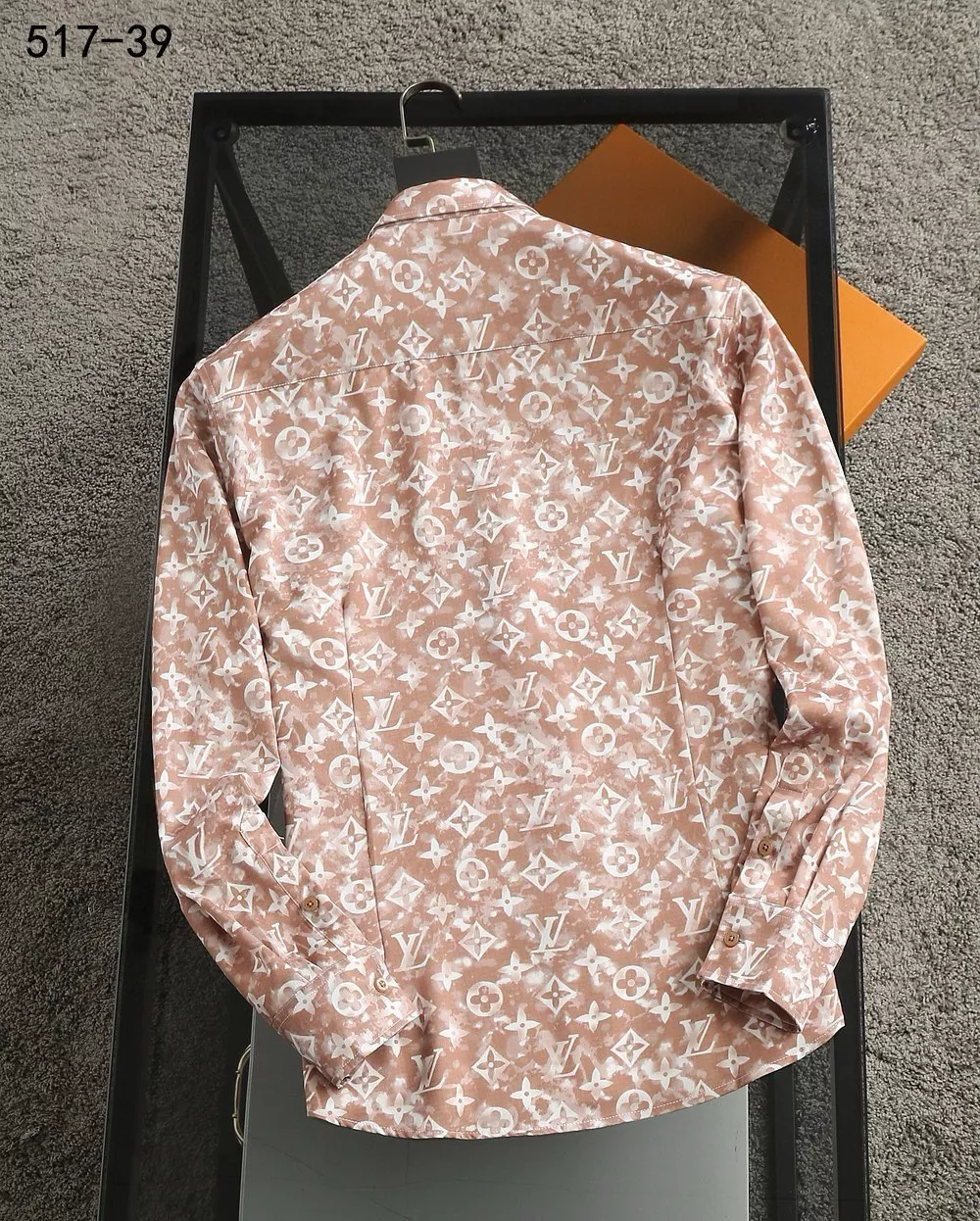 Resilient 6898 Louis Vuitton LV Shirts Long Sleeved For Men