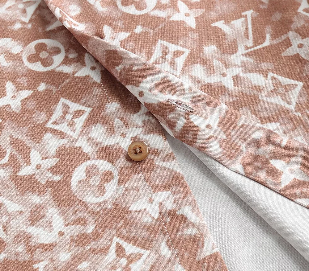 Resilient 6898 Louis Vuitton LV Shirts Long Sleeved For Men