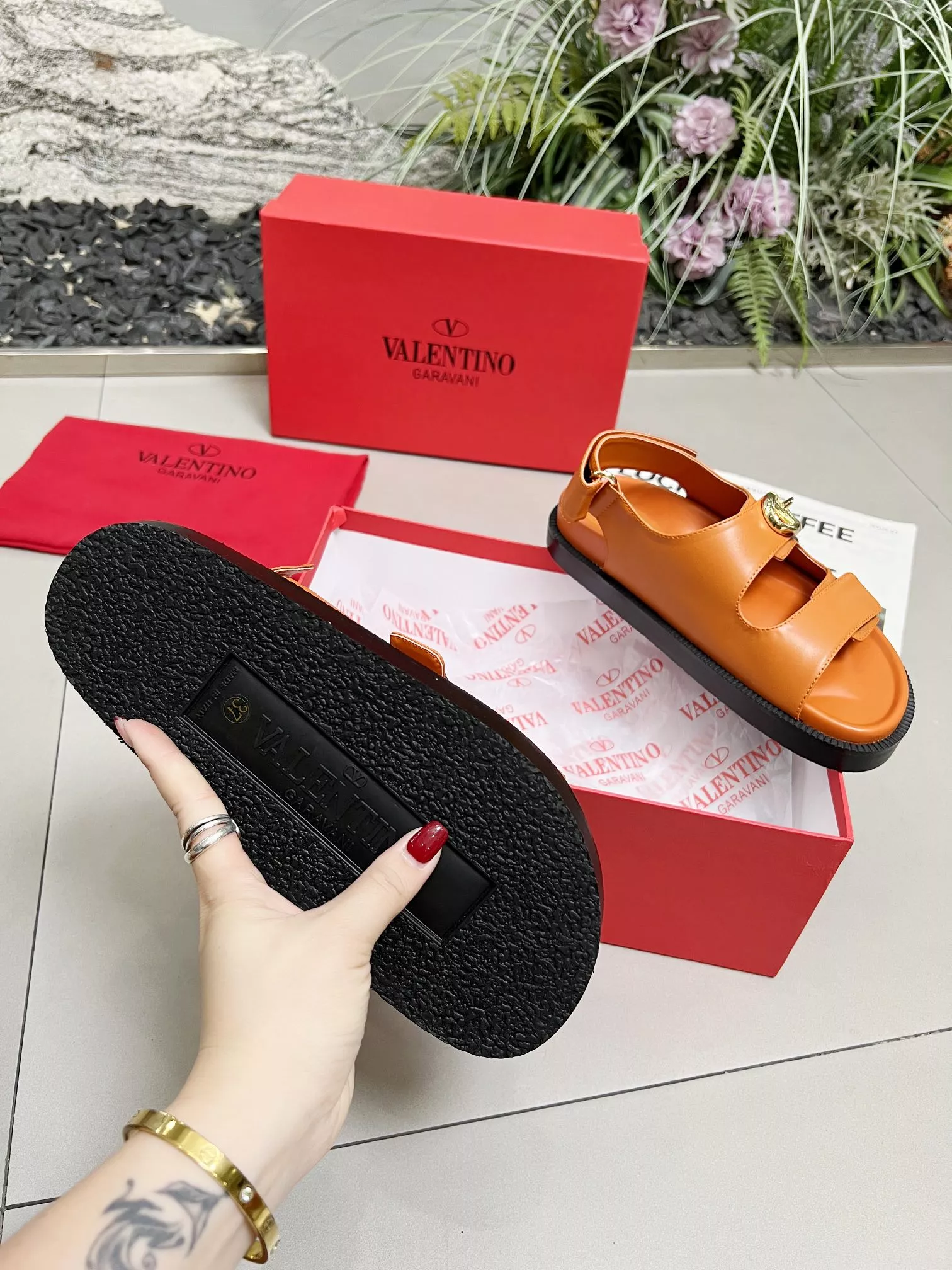 Resilient 7064 Valentino Sandal For Women