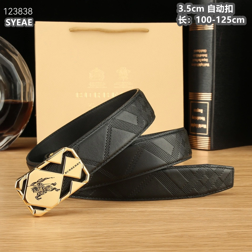 Resilient 7235 Burberry AAA Quality Belts For Men