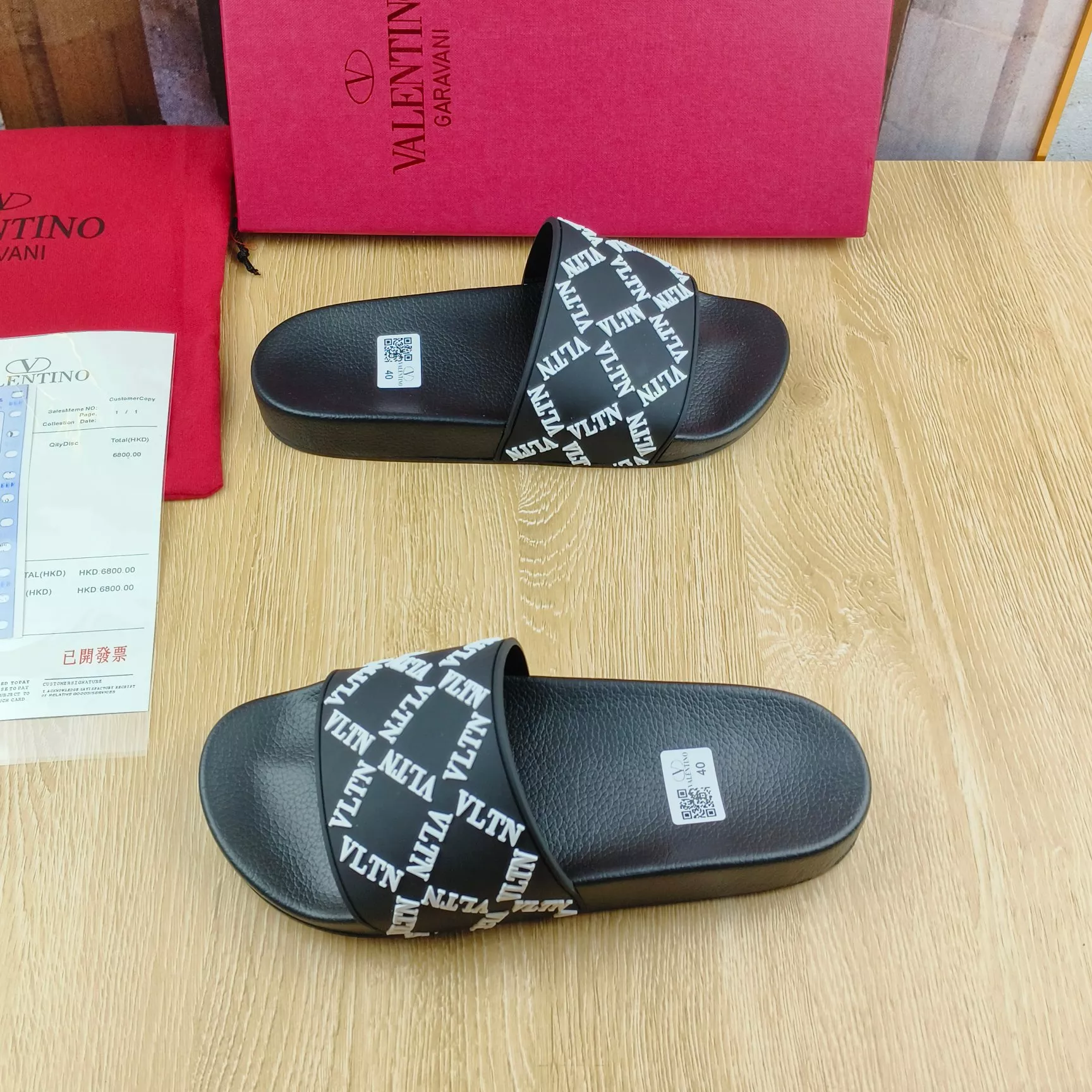 Resilient 7284 Valentino Slippers For Women