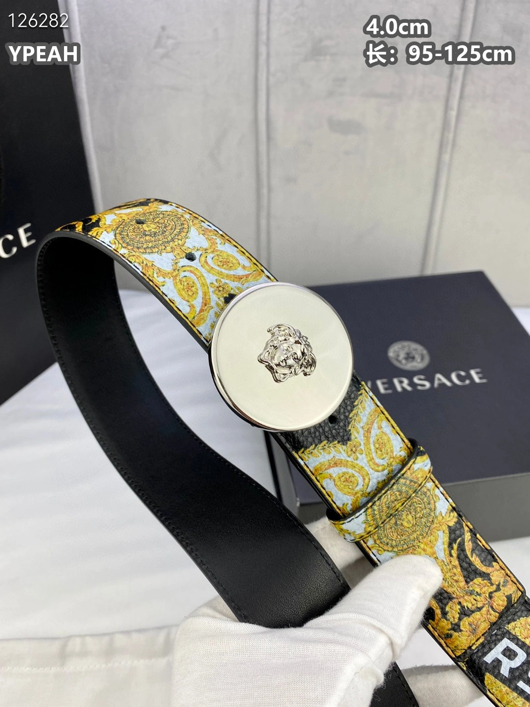 Resilient 7395 Versace AAA Quality Belts For Men