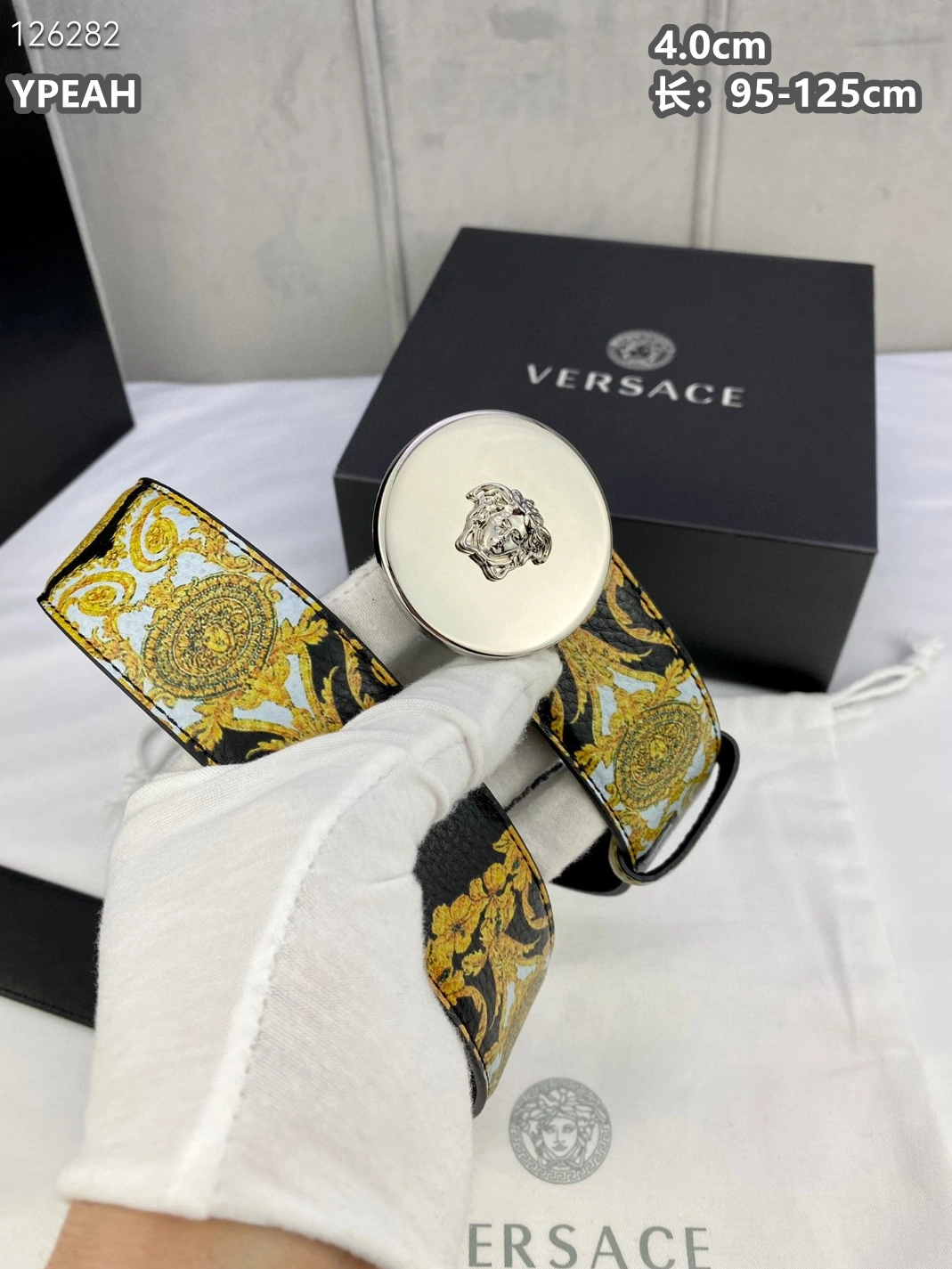 Resilient 7395 Versace AAA Quality Belts For Men