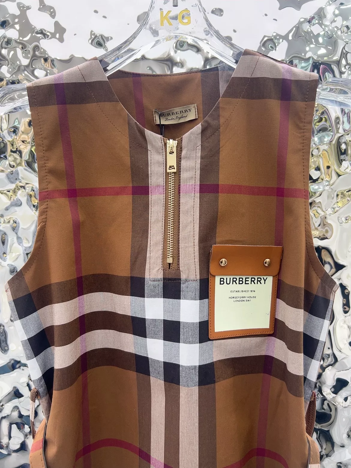Resilient 767 Burberry Dresses Sleeveless For Women