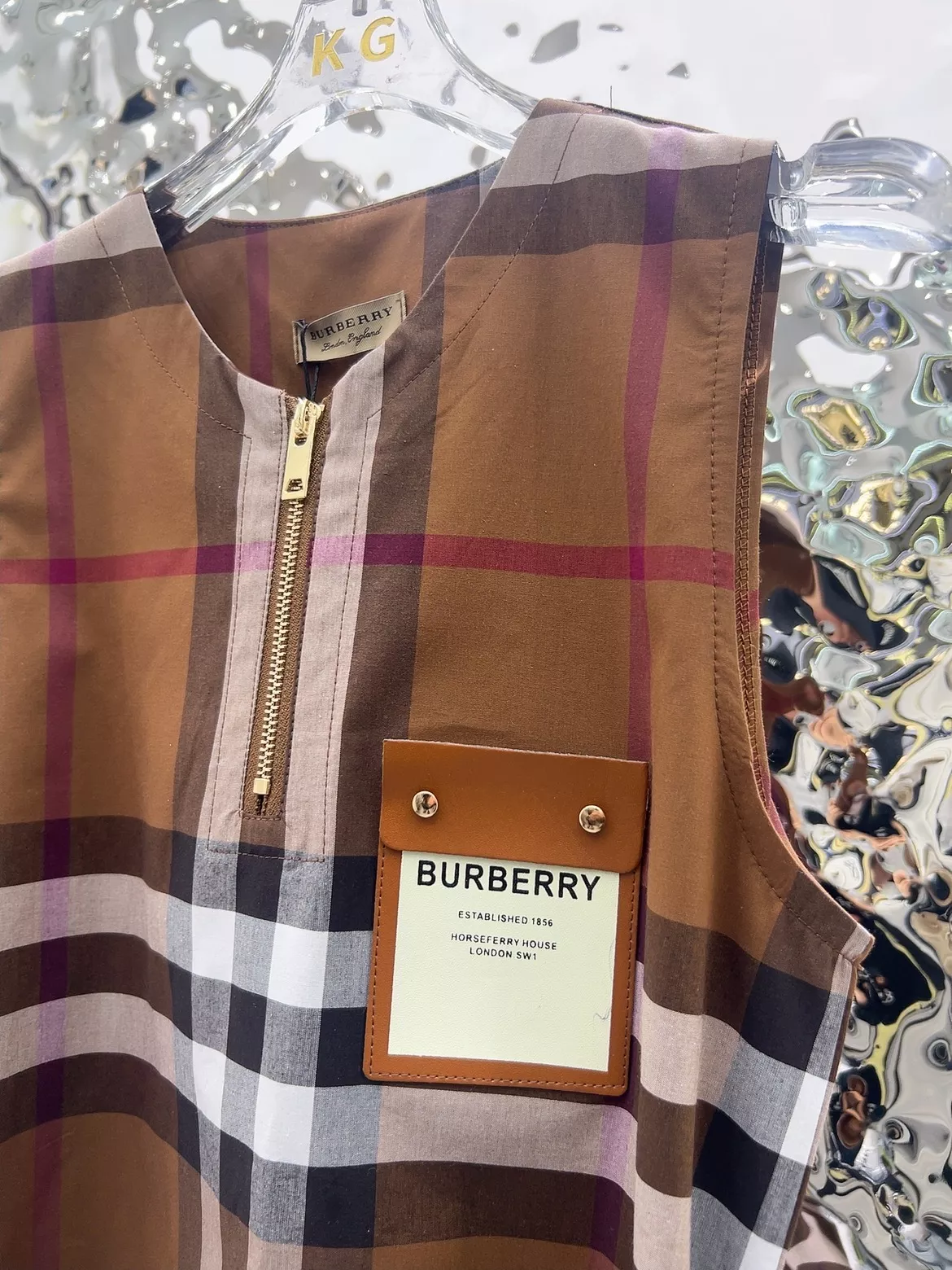 Resilient 767 Burberry Dresses Sleeveless For Women