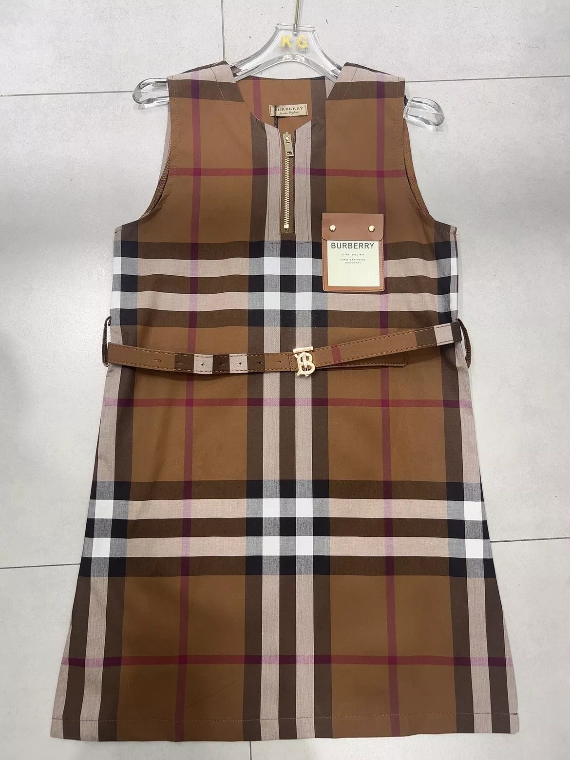 Resilient 767 Burberry Dresses Sleeveless For Women