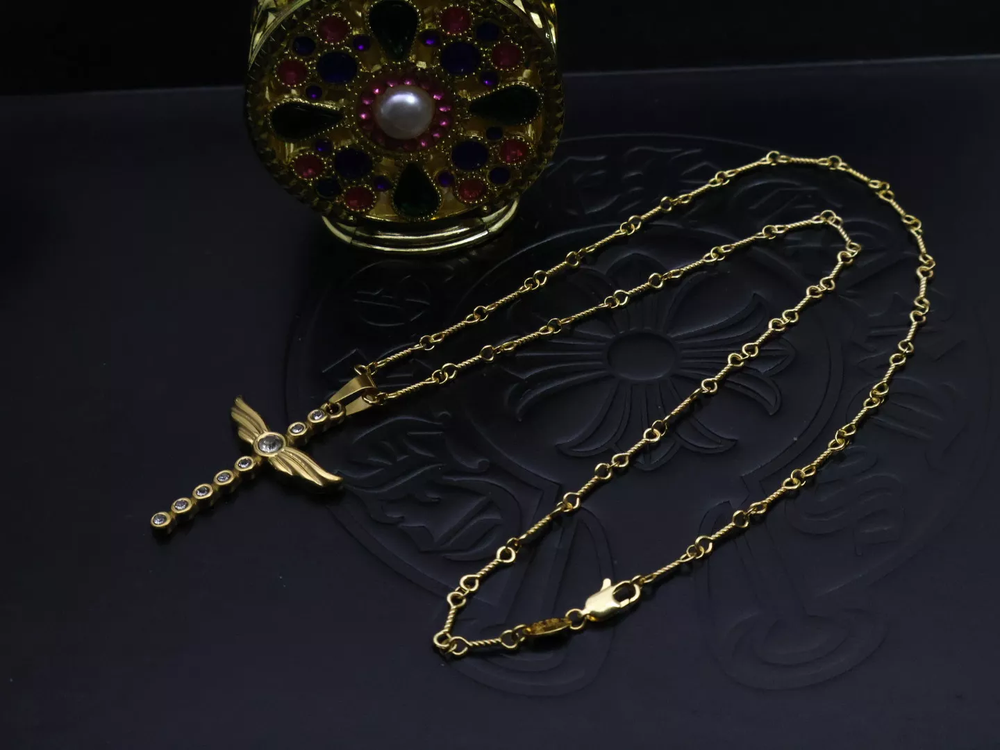 Resilient 7694 Chrome Hearts Necklaces