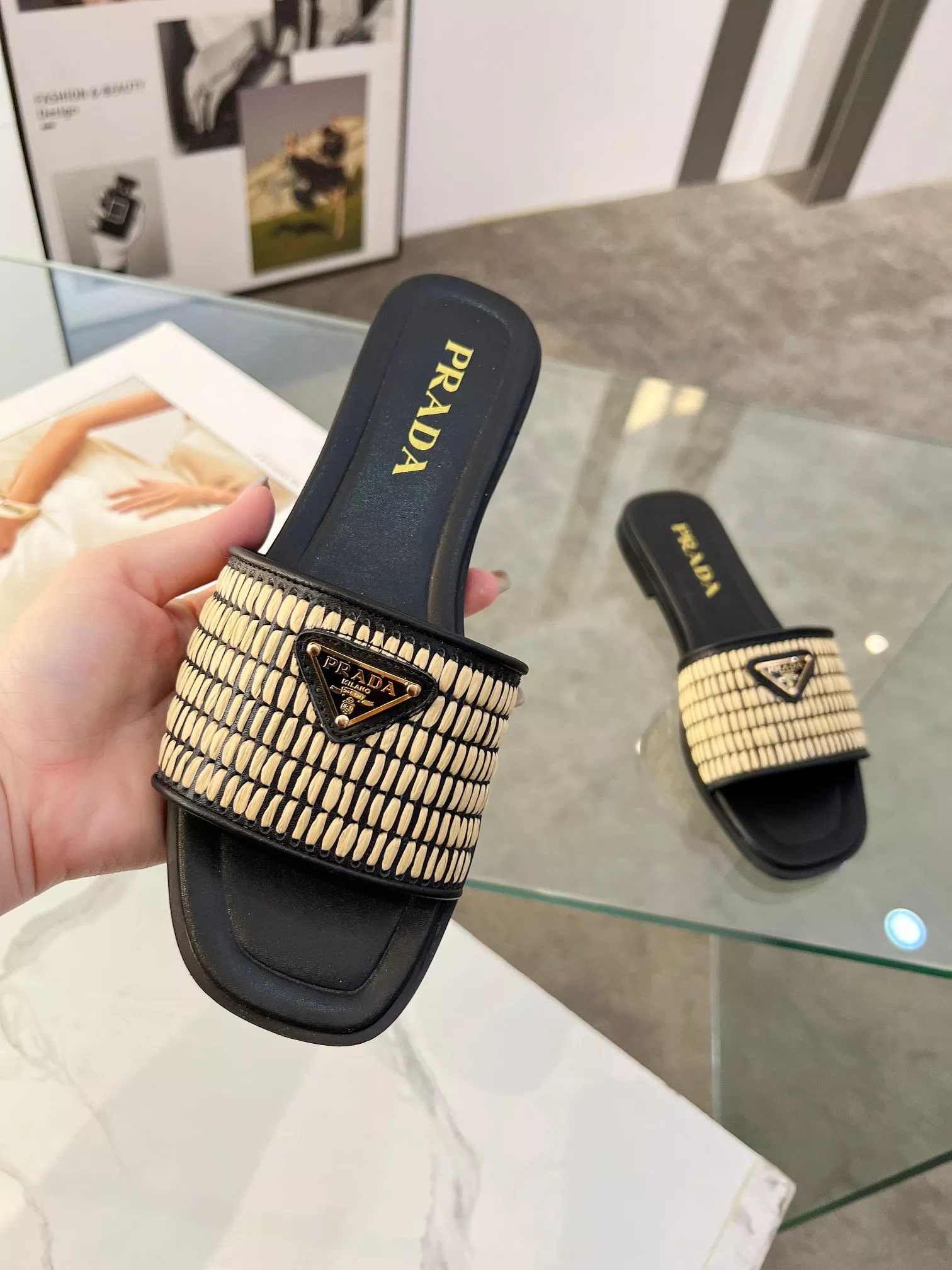 Resilient 7831 Prada Slippers For Women