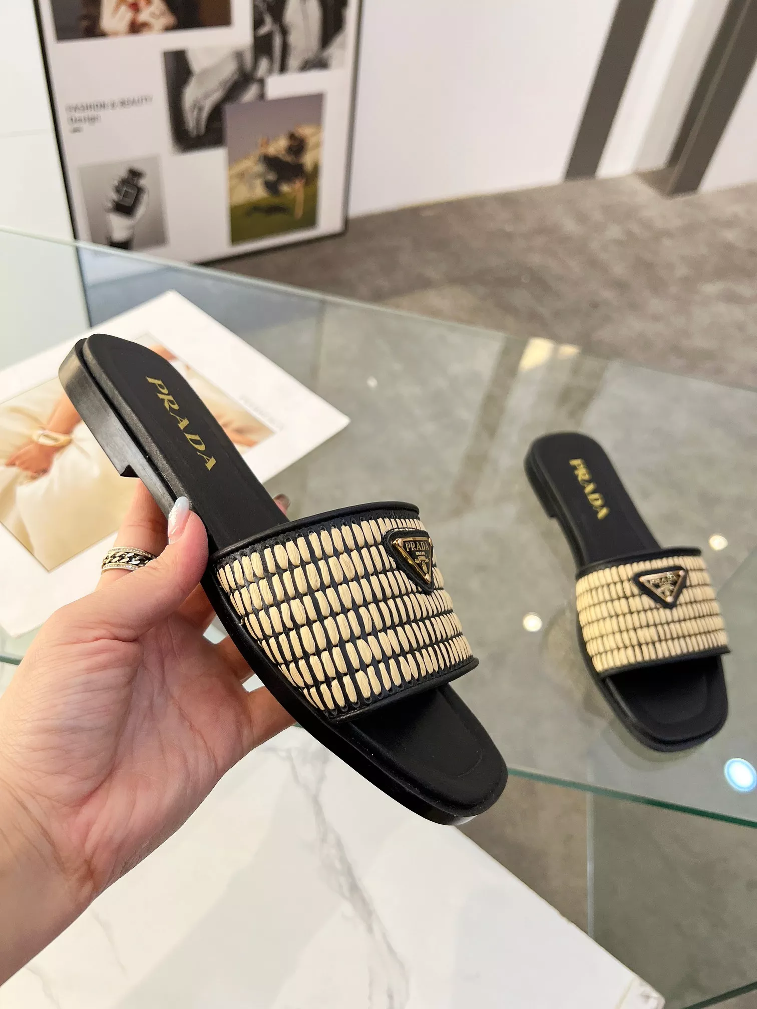 Resilient 7831 Prada Slippers For Women