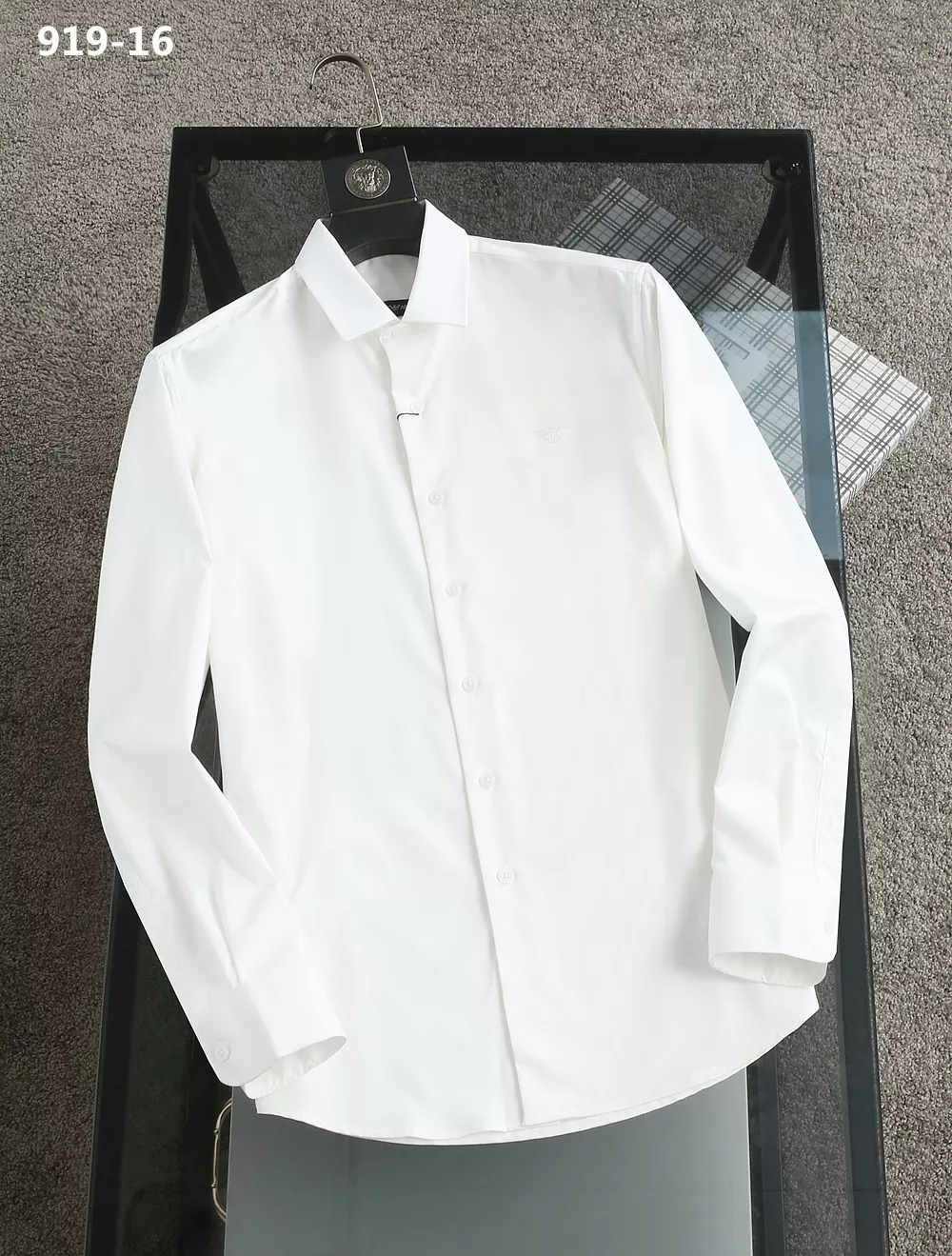 Resilient 7983 Armani Shirts Long Sleeved For Men