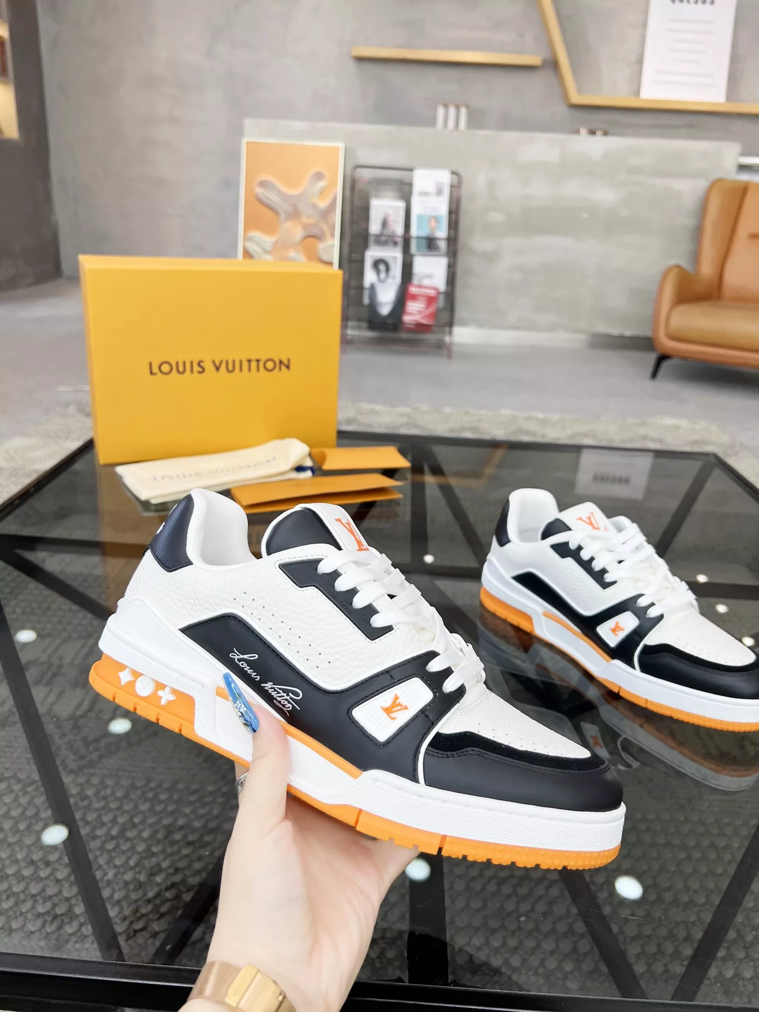 Resilient 8014 Louis Vuitton Casual Shoes For Men