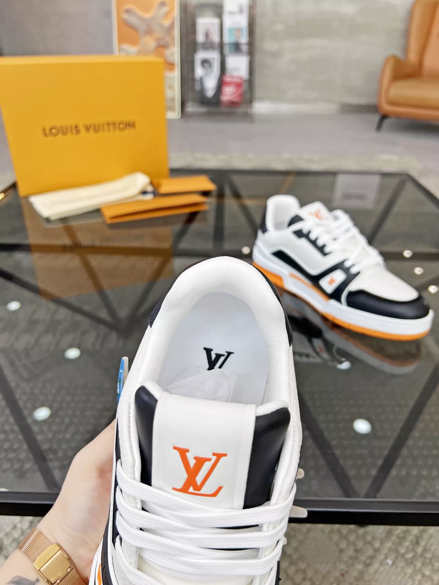 Resilient 8014 Louis Vuitton Casual Shoes For Men