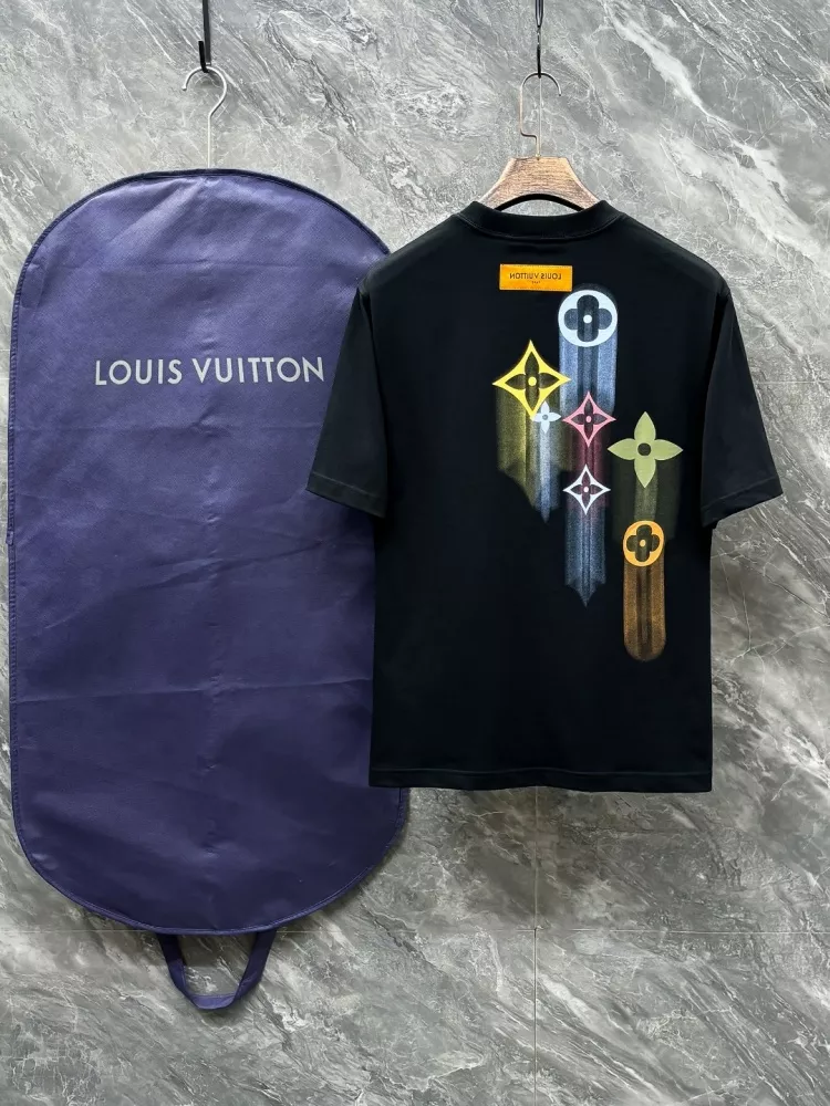 Resilient 8163 Louis Vuitton LV T-Shirts Short Sleeved For Unisex