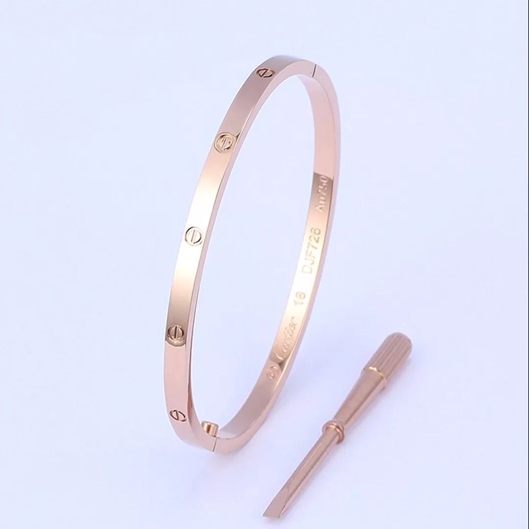 Resilient 8265 Cartier bracelets In Rose Gold