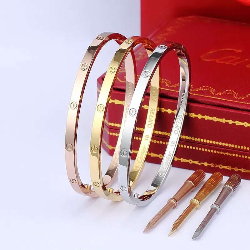 Resilient 8265 Cartier bracelets In Rose Gold