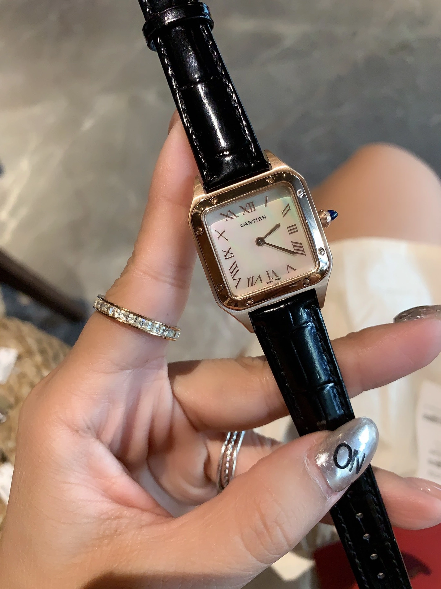 Resilient 8461 Cartier AAA Quality Watches In Gold For Women