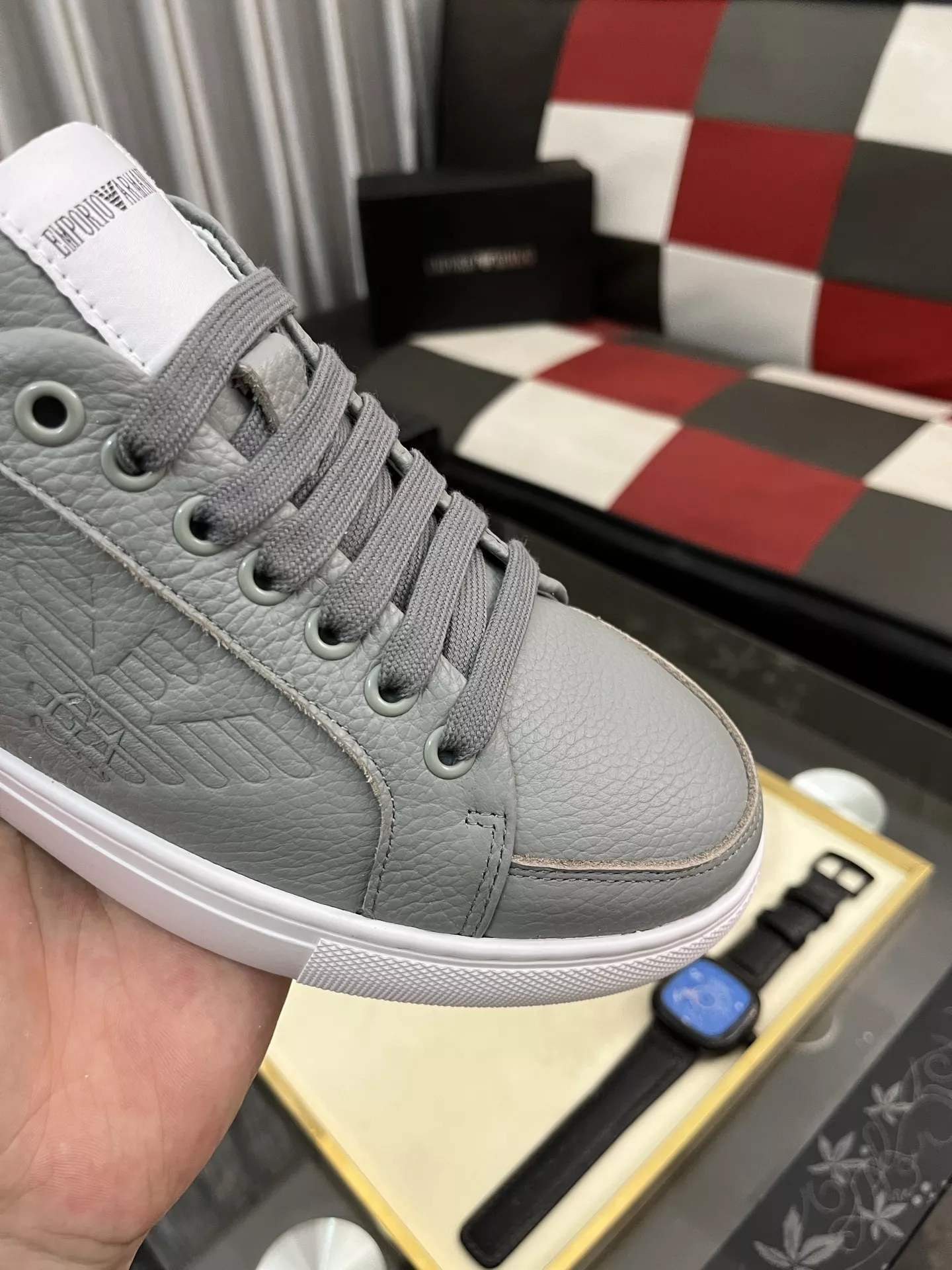 Resilient 8549 Armani Casual Shoes For Men