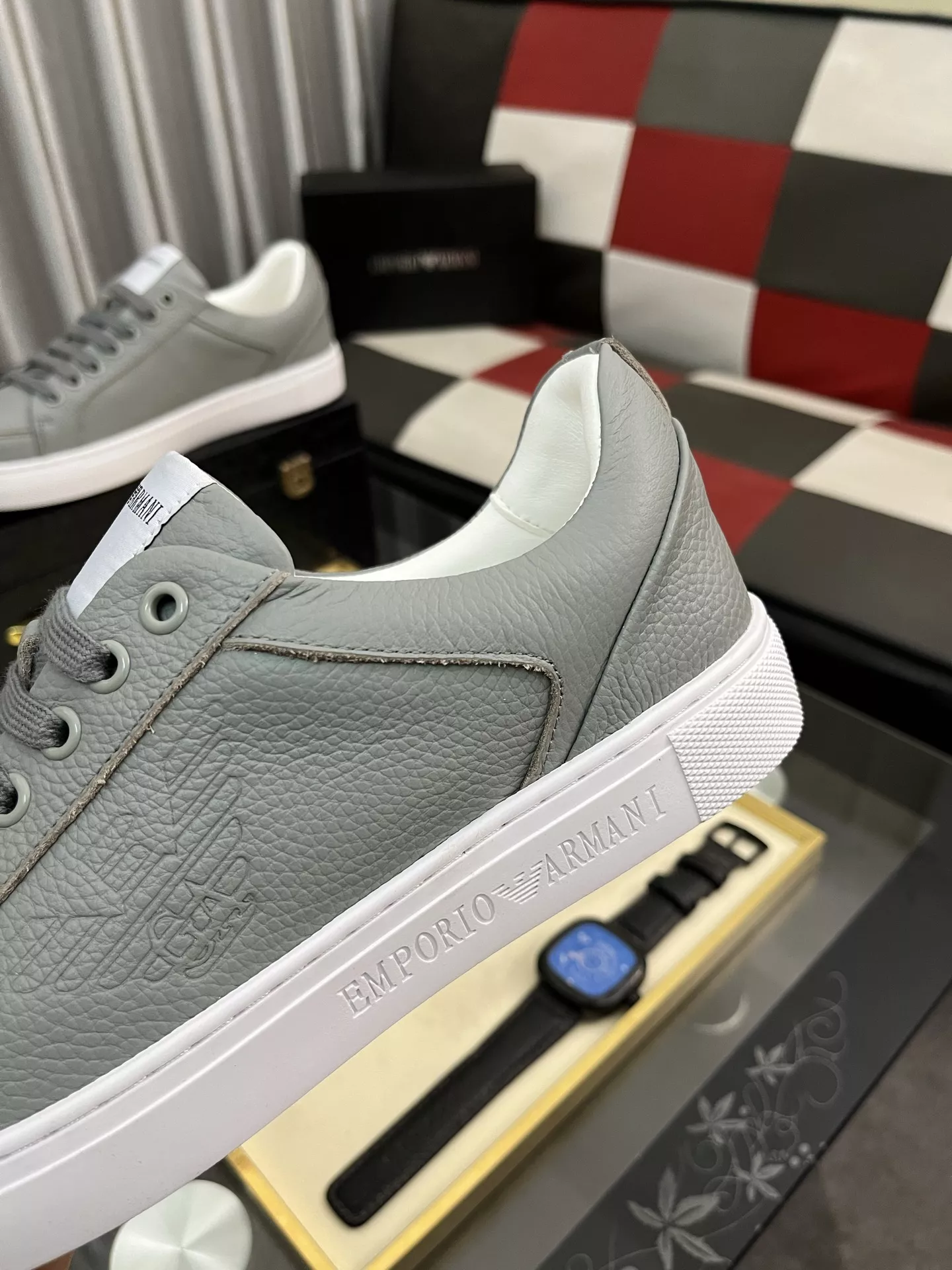 Resilient 8549 Armani Casual Shoes For Men