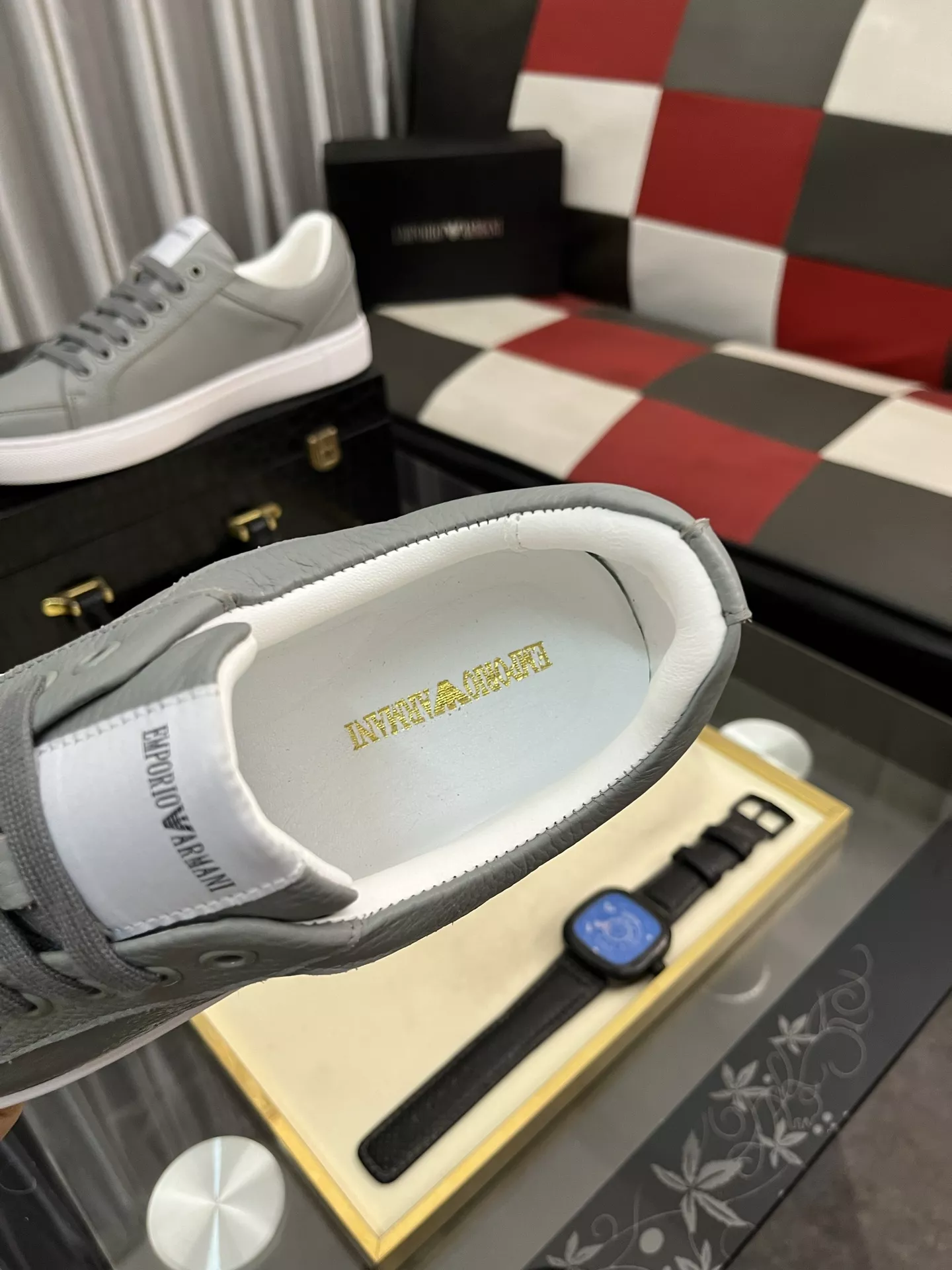 Resilient 8549 Armani Casual Shoes For Men