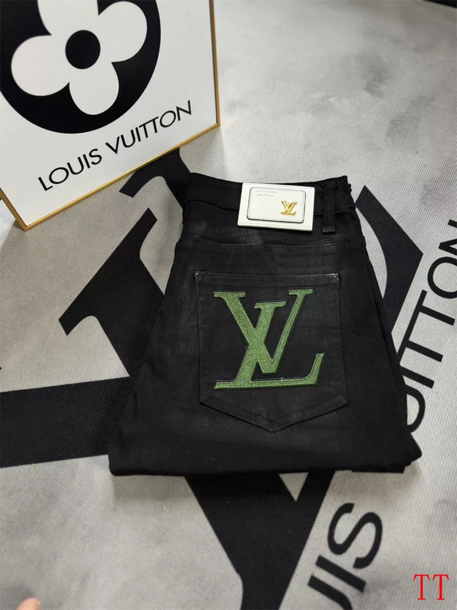 Resilient 8811 Louis Vuitton LV Jeans For Men