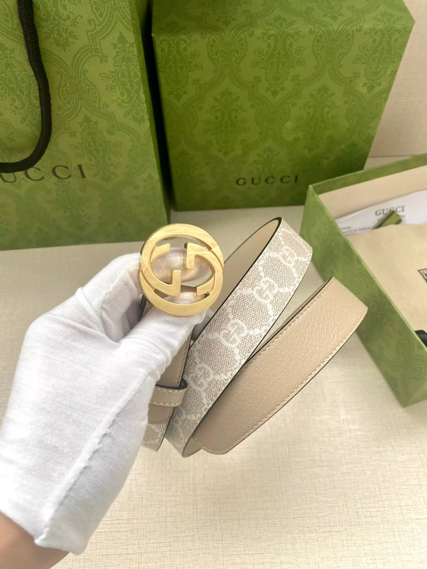 Resilient 8955 Gucci AAA Quality Belts In 3.0cm For Women