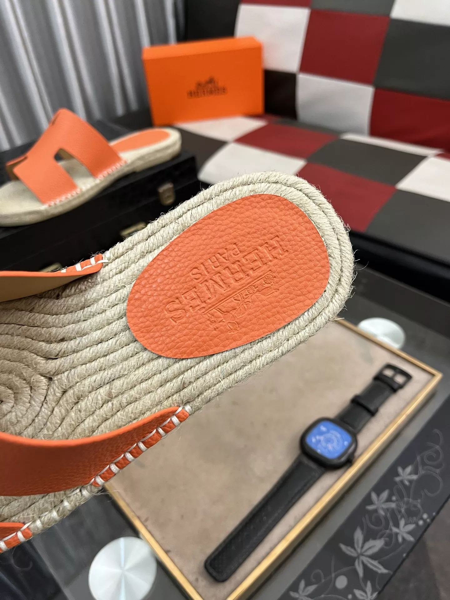 Resilient 8997 Hermes Slippers For Men