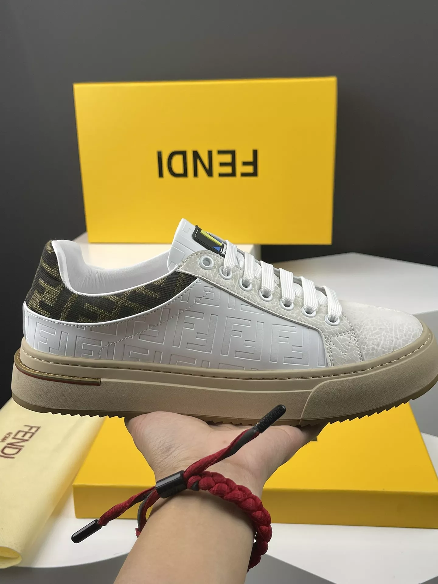 Resilient 9137 Fendi Casual Shoes For Men