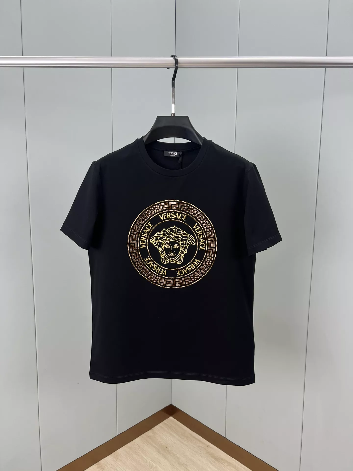 Resilient 9318 Versace T-Shirts Short Sleeved For Unisex
