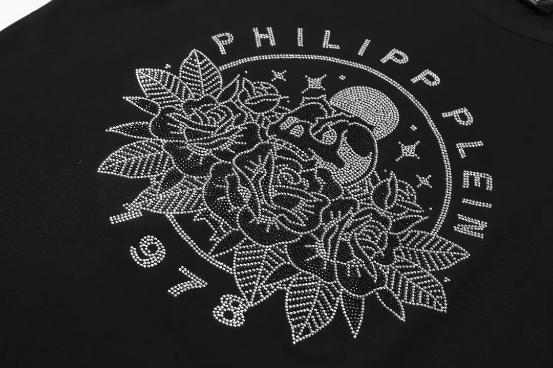 Resilient 9443 Philipp Plein PP T-Shirts Short Sleeved For Men