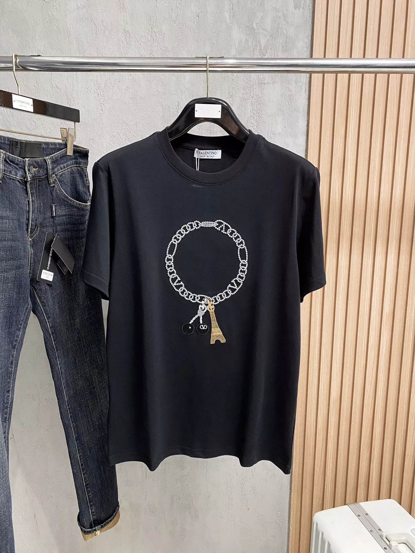 Resilient 9474 Valentino T-Shirts Short Sleeved For Unisex
