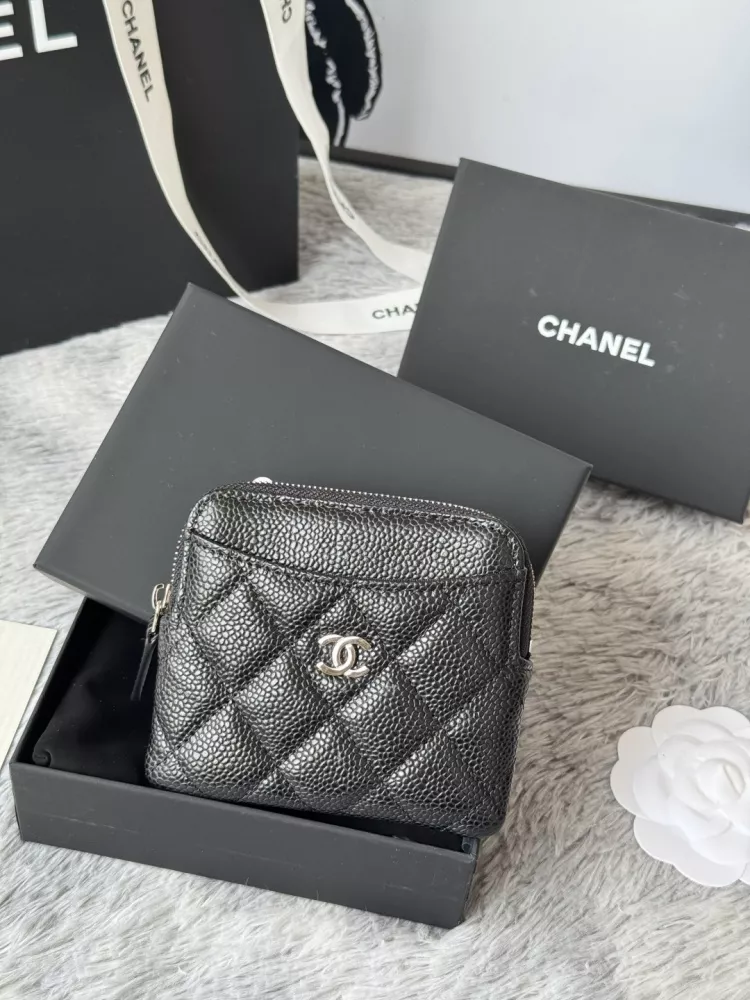 Resilient 9490 Chanel AAA Quality Wallets In Silver For Women
