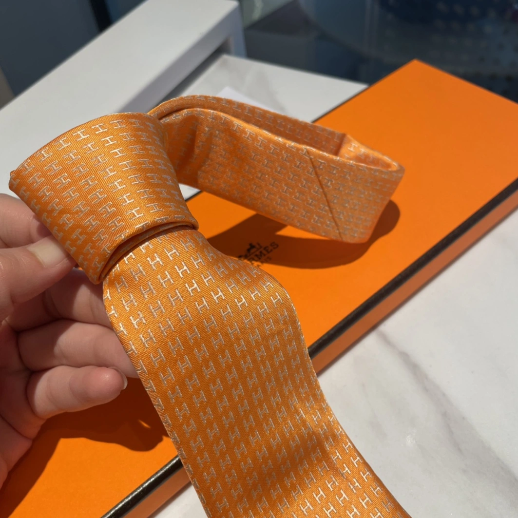 Resilient 9490 Hermes Necktie For Men
