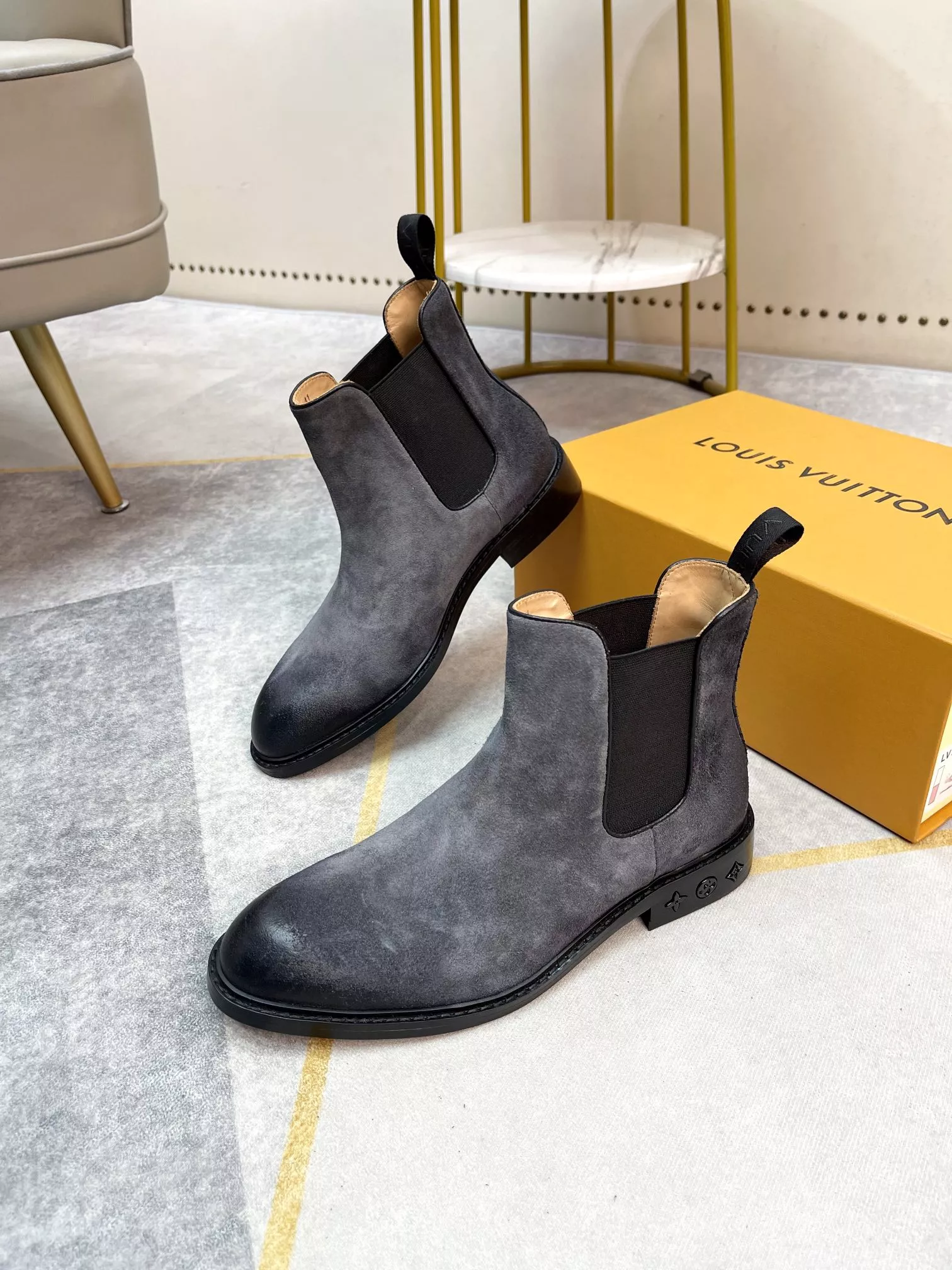 Resilient 9660 Louis Vuitton Boots For Men