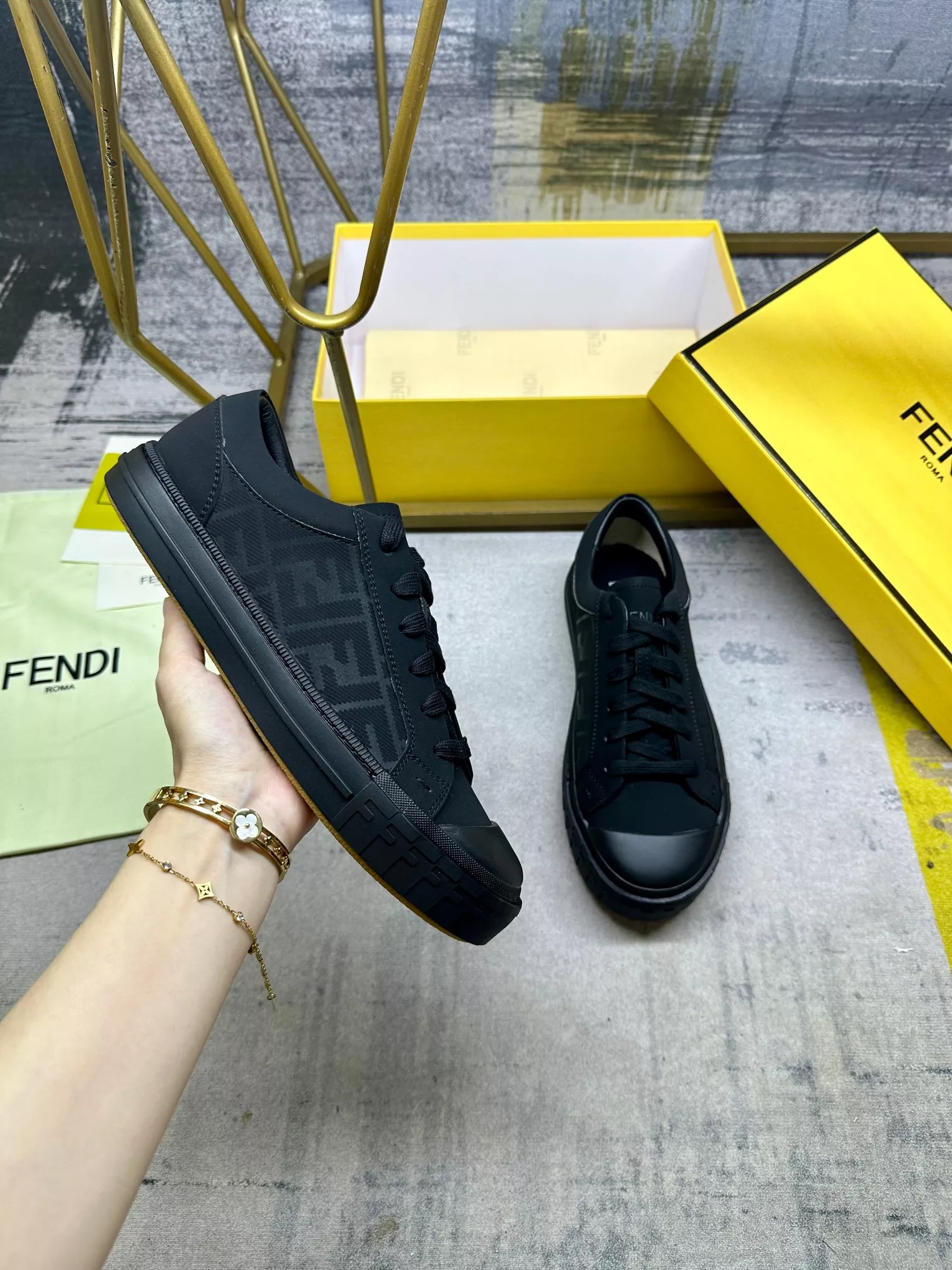 Resilient 9687 Fendi Casual Shoes For Women