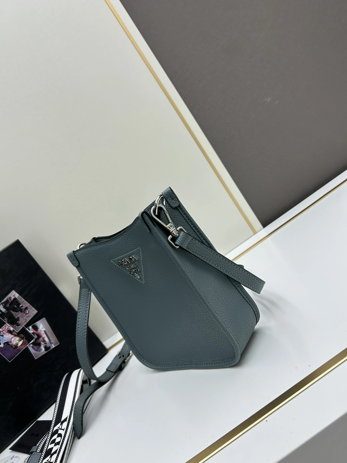 Resilient 9709 Prada AAA Quality Messenger Bags For Women