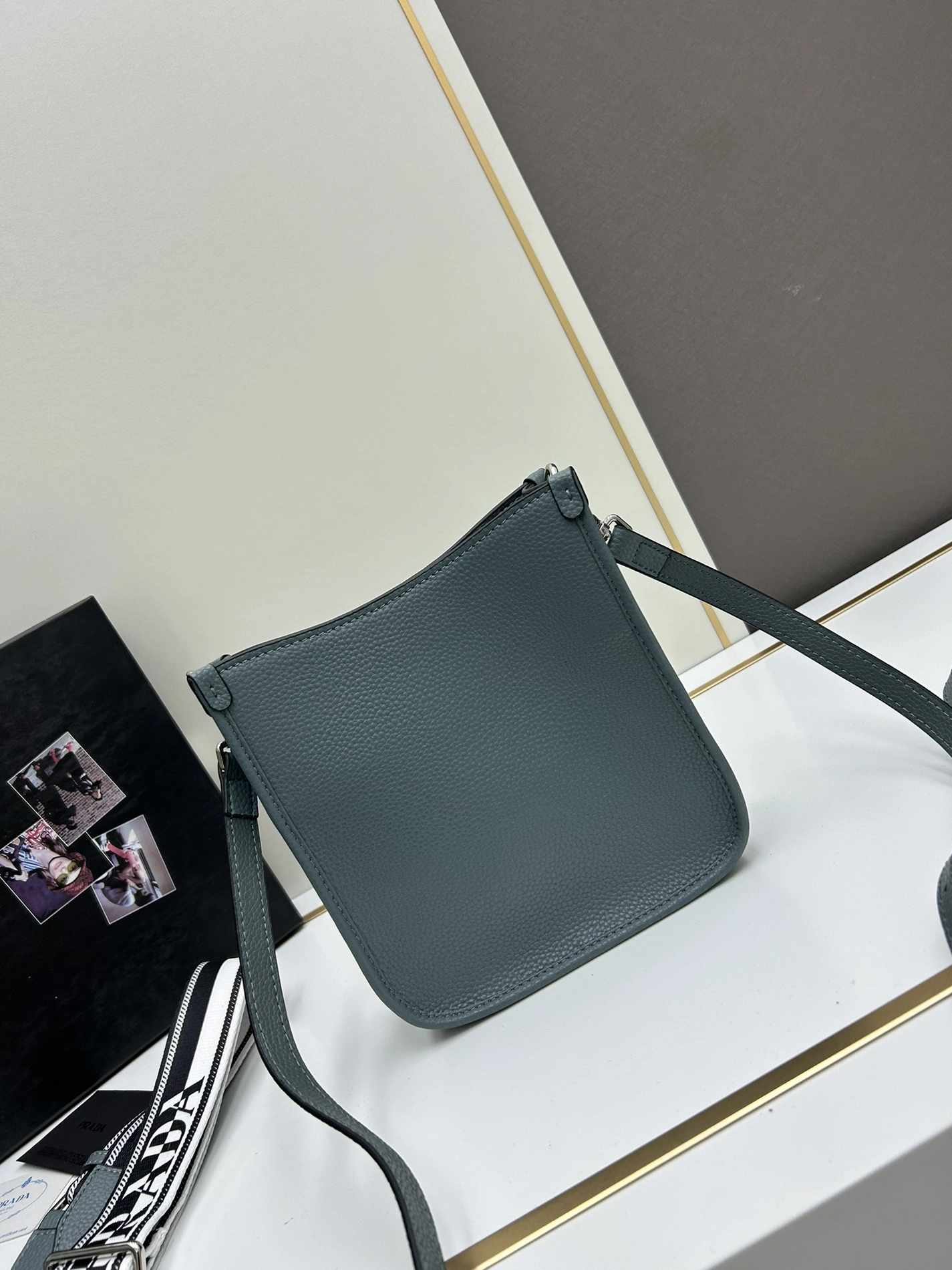 Resilient 9709 Prada AAA Quality Messenger Bags For Women